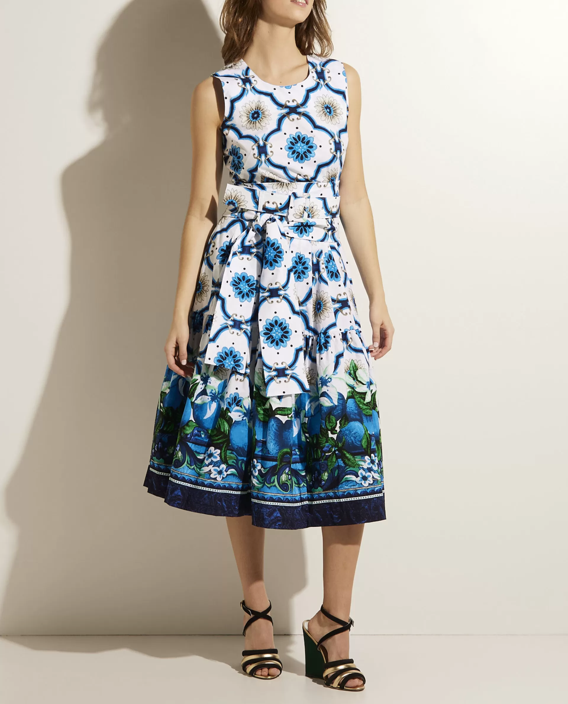 Fashion Midi Jurk Vrouwen Jurken