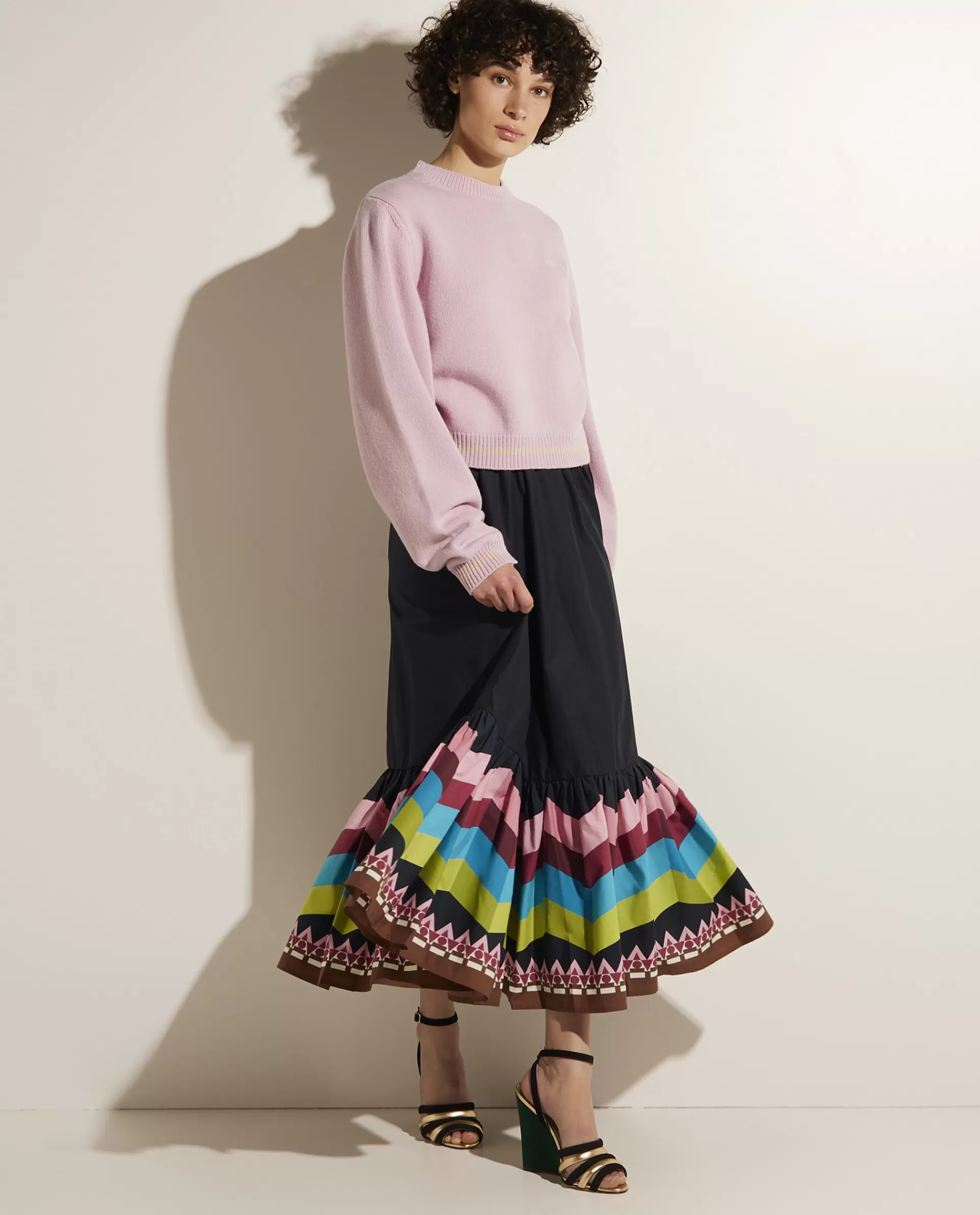 Best Midi Rok Met Print Vrouwen Rokken