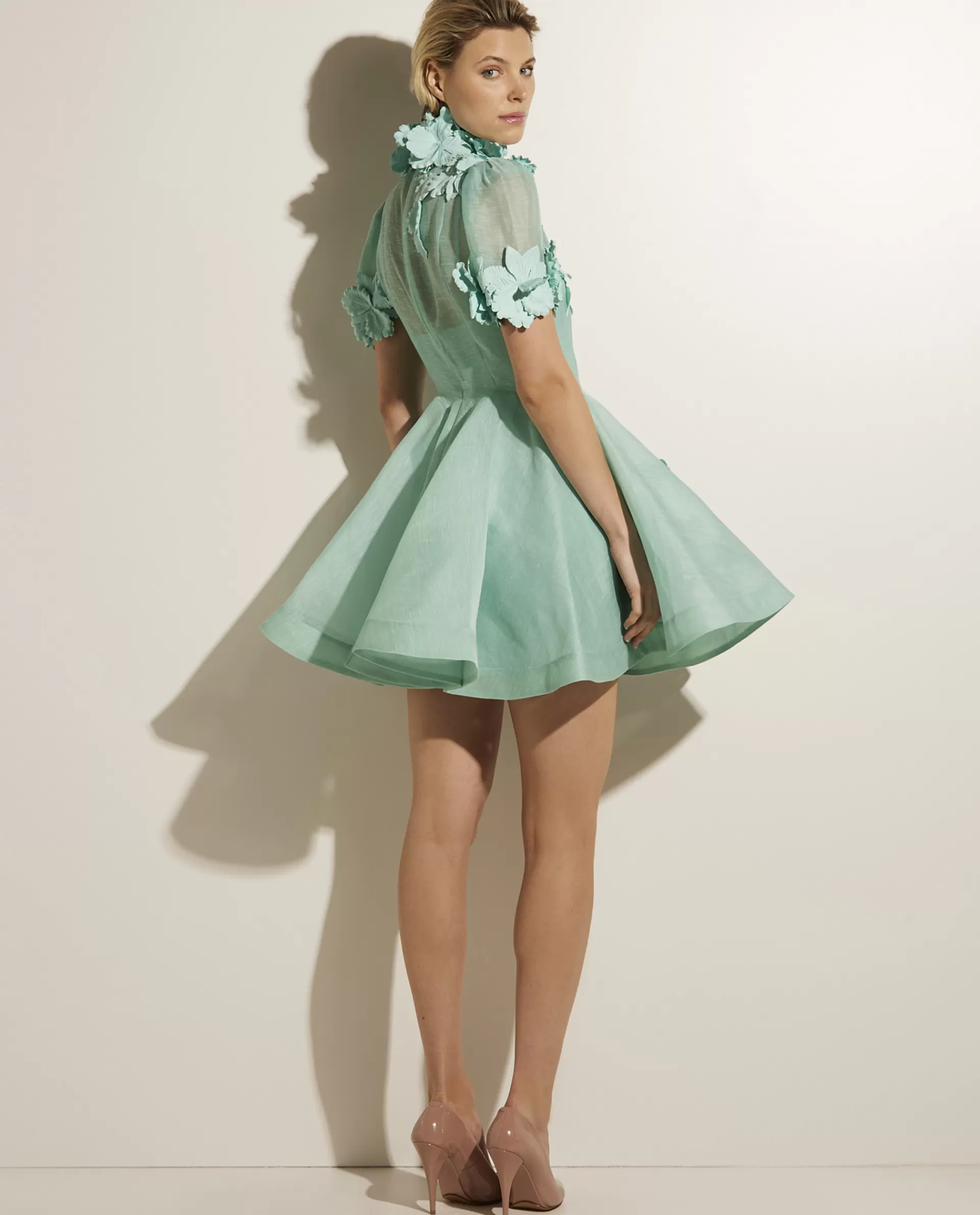 Online Mini Floral Jurk Vrouwen Jurken