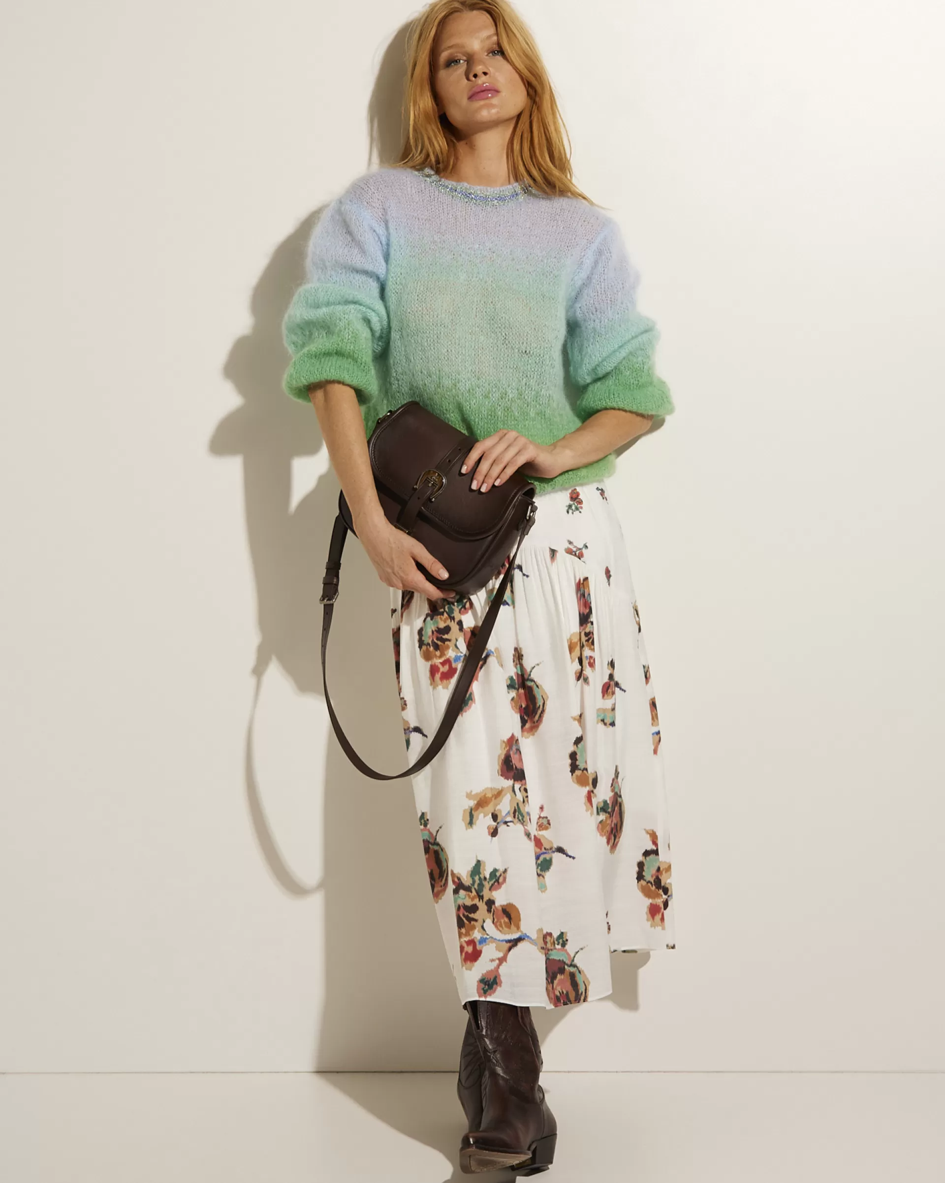 Discount Mohair Sweater Vrouwen Knitwear