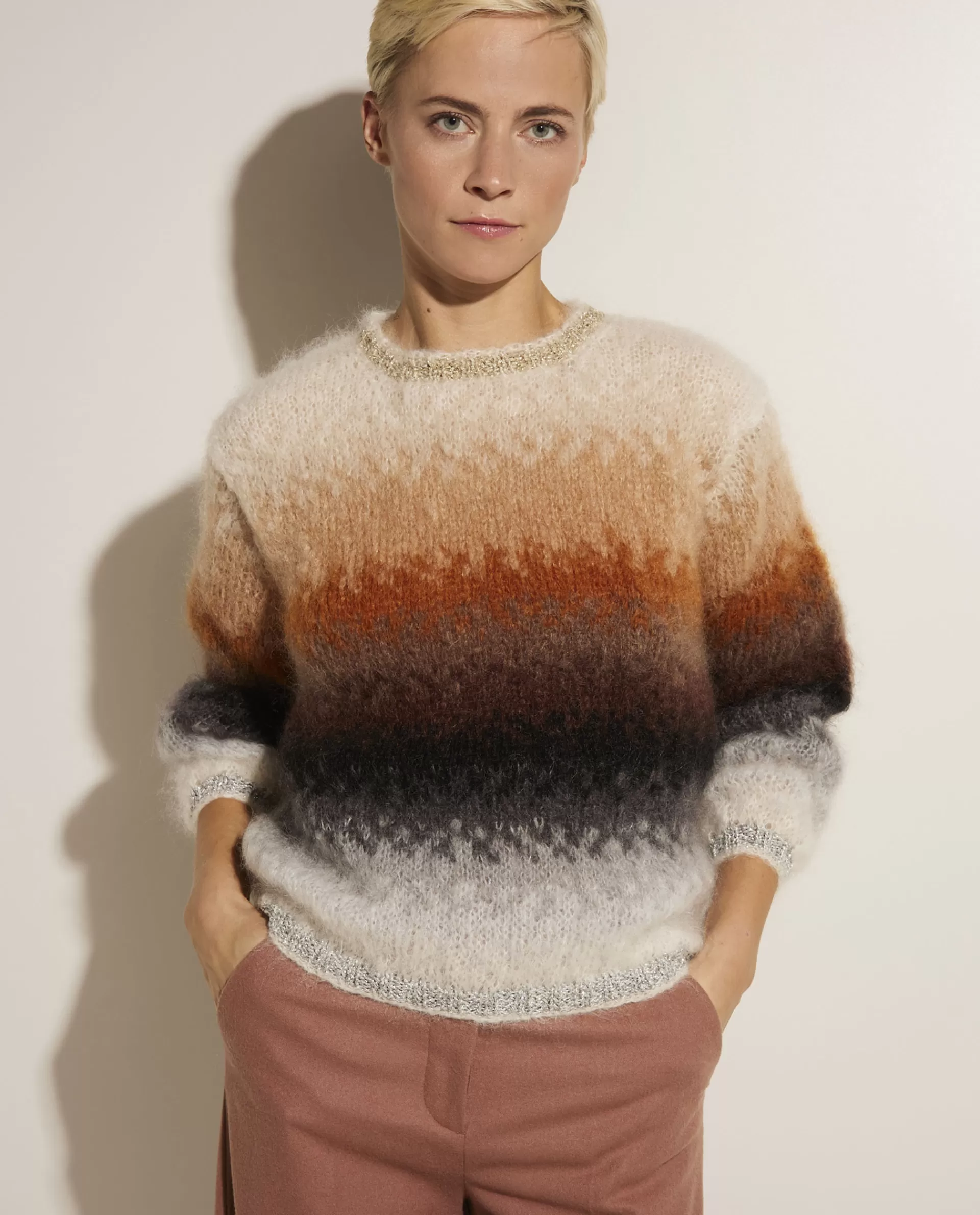 Discount Mohair Sweater Vrouwen Knitwear