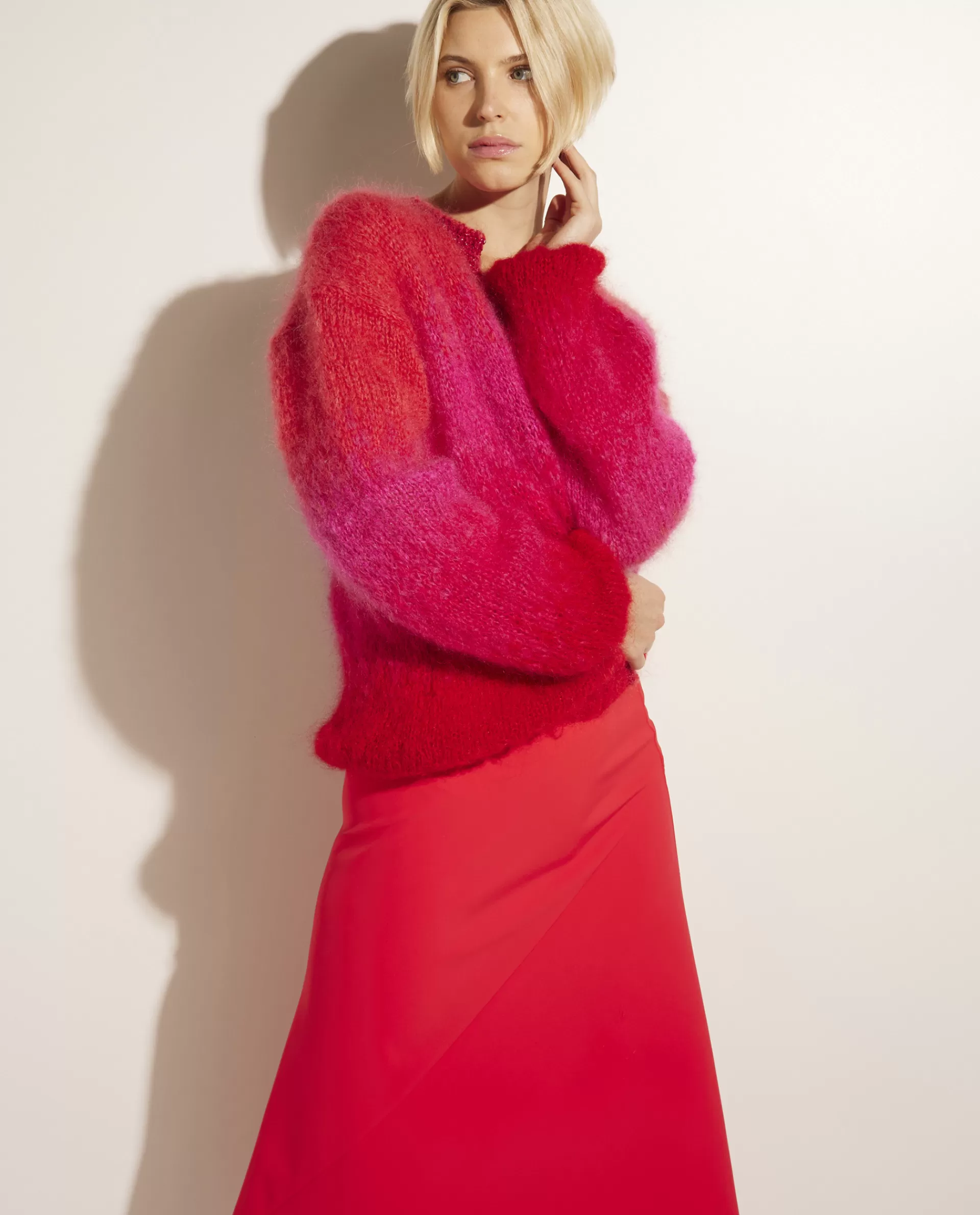 Discount Mohair Vest Vrouwen Knitwear