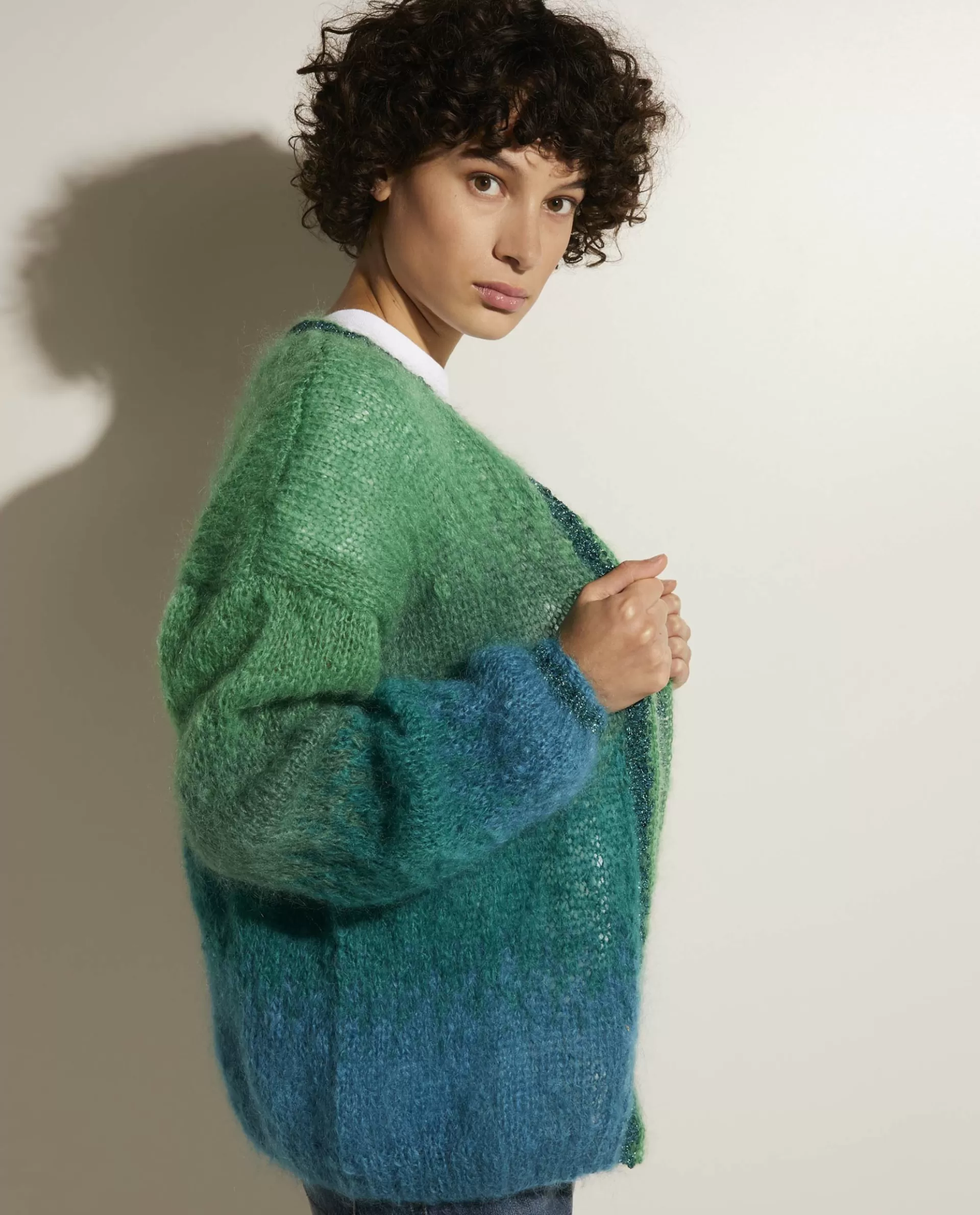 New Mohair Vest Vrouwen Knitwear