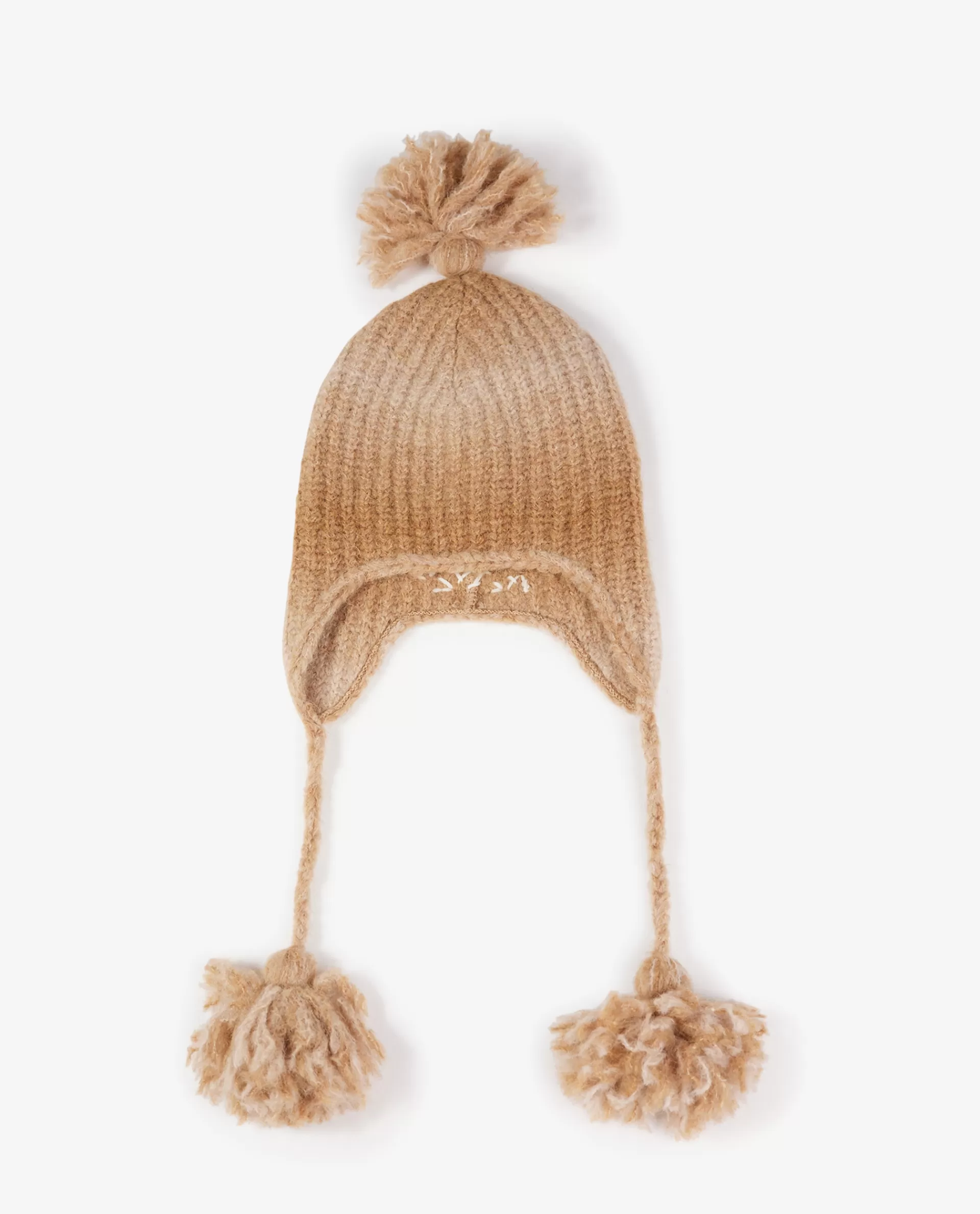 Discount Muts Met Pom Poms Vrouwen Accessoires