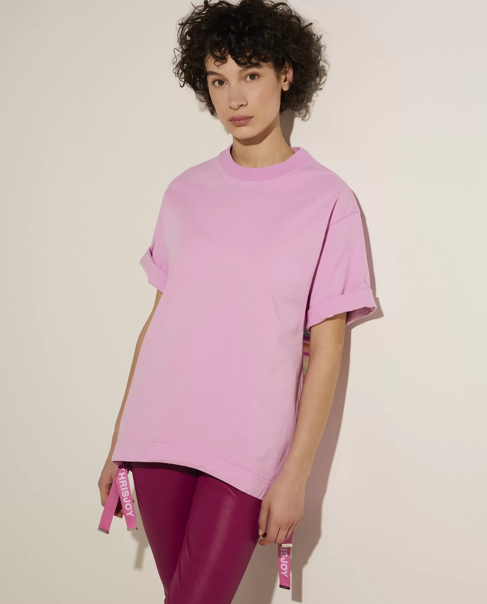 Cheap Oversized Katoenen T-Shirt Vrouwen Tops