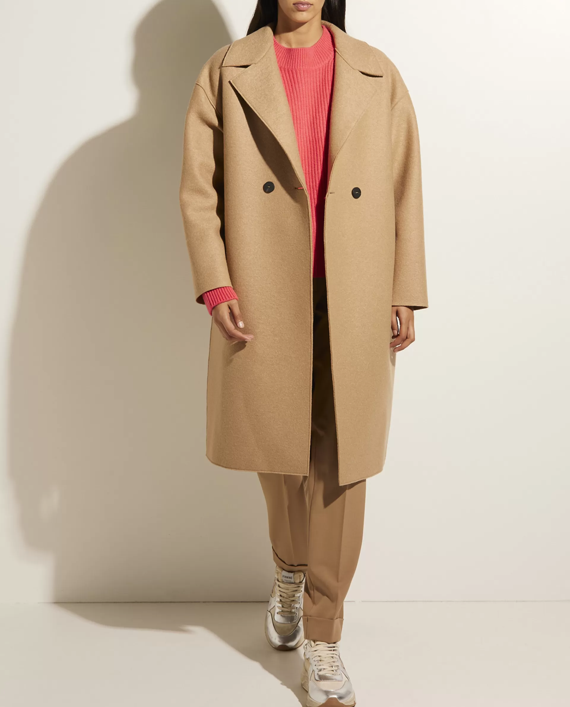Sale Oversized Wollen Jas Vrouwen Jassen