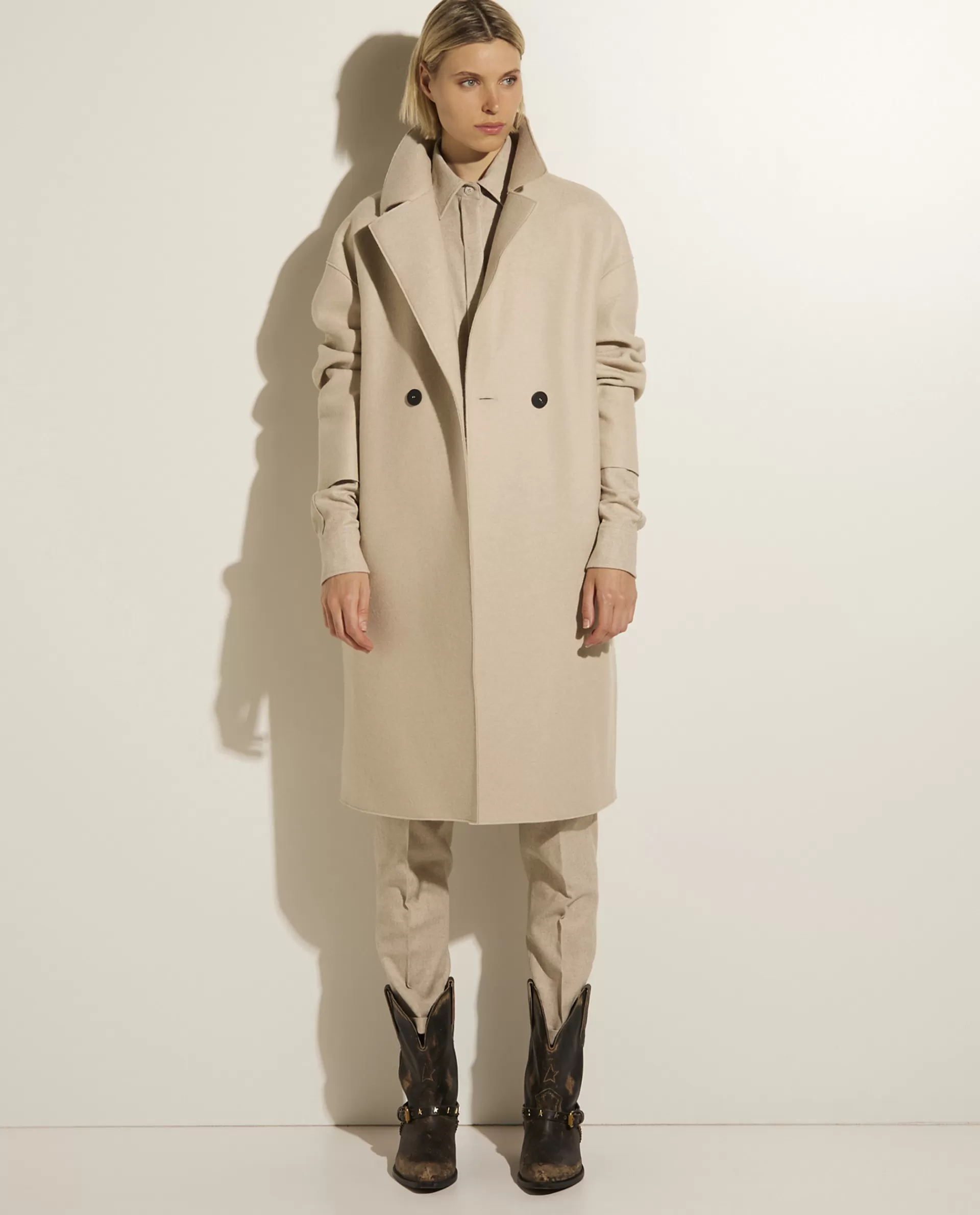 Hot Oversized Wollen Jas Vrouwen Jassen