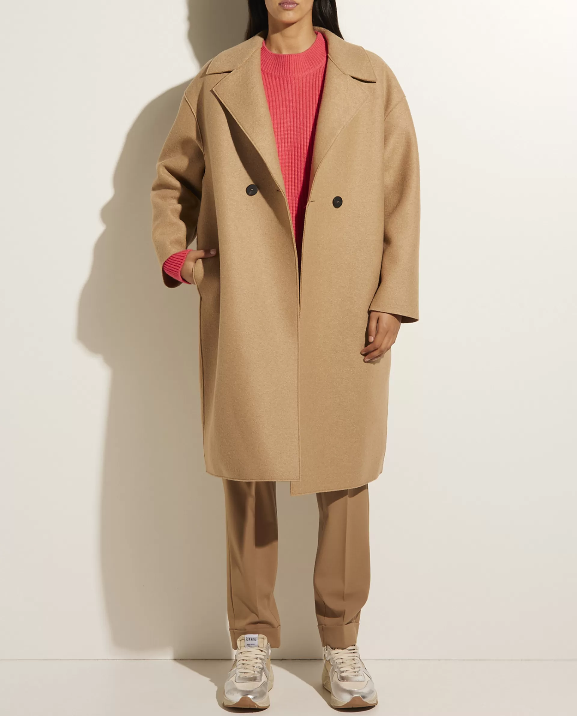 Sale Oversized Wollen Jas Vrouwen Jassen