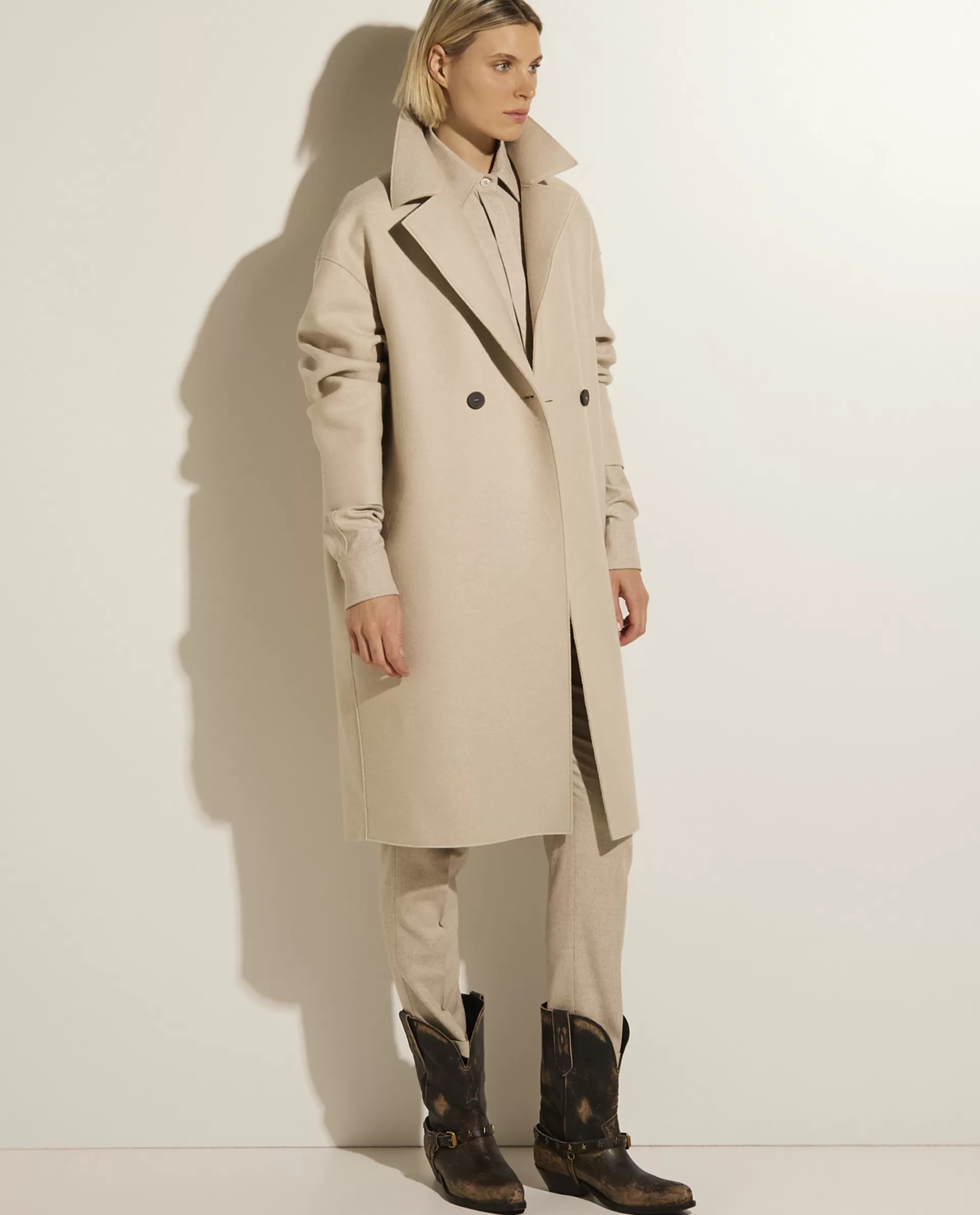 Hot Oversized Wollen Jas Vrouwen Jassen