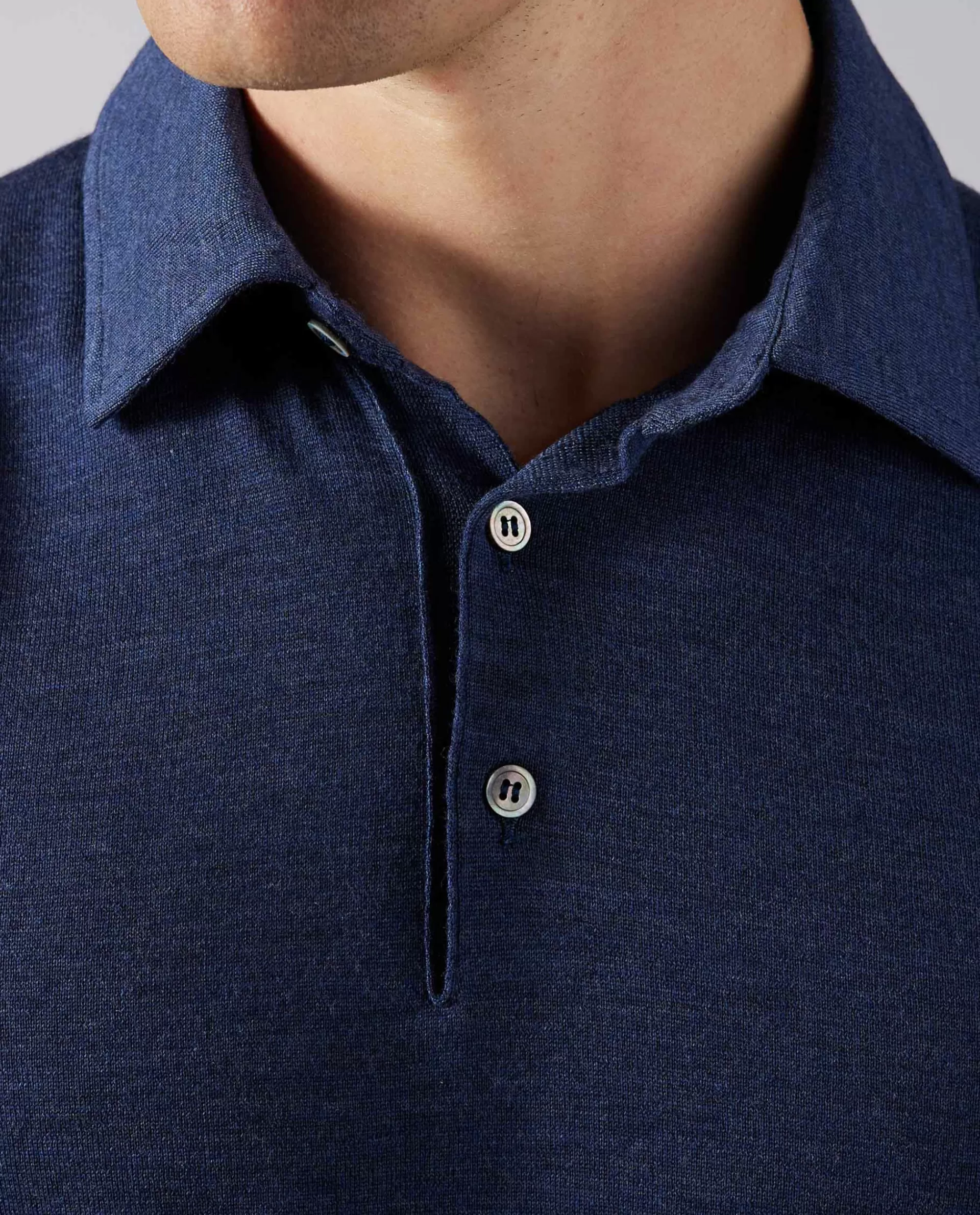 Best Sale Polo Met Lange Mouwen Mannen Knitwear