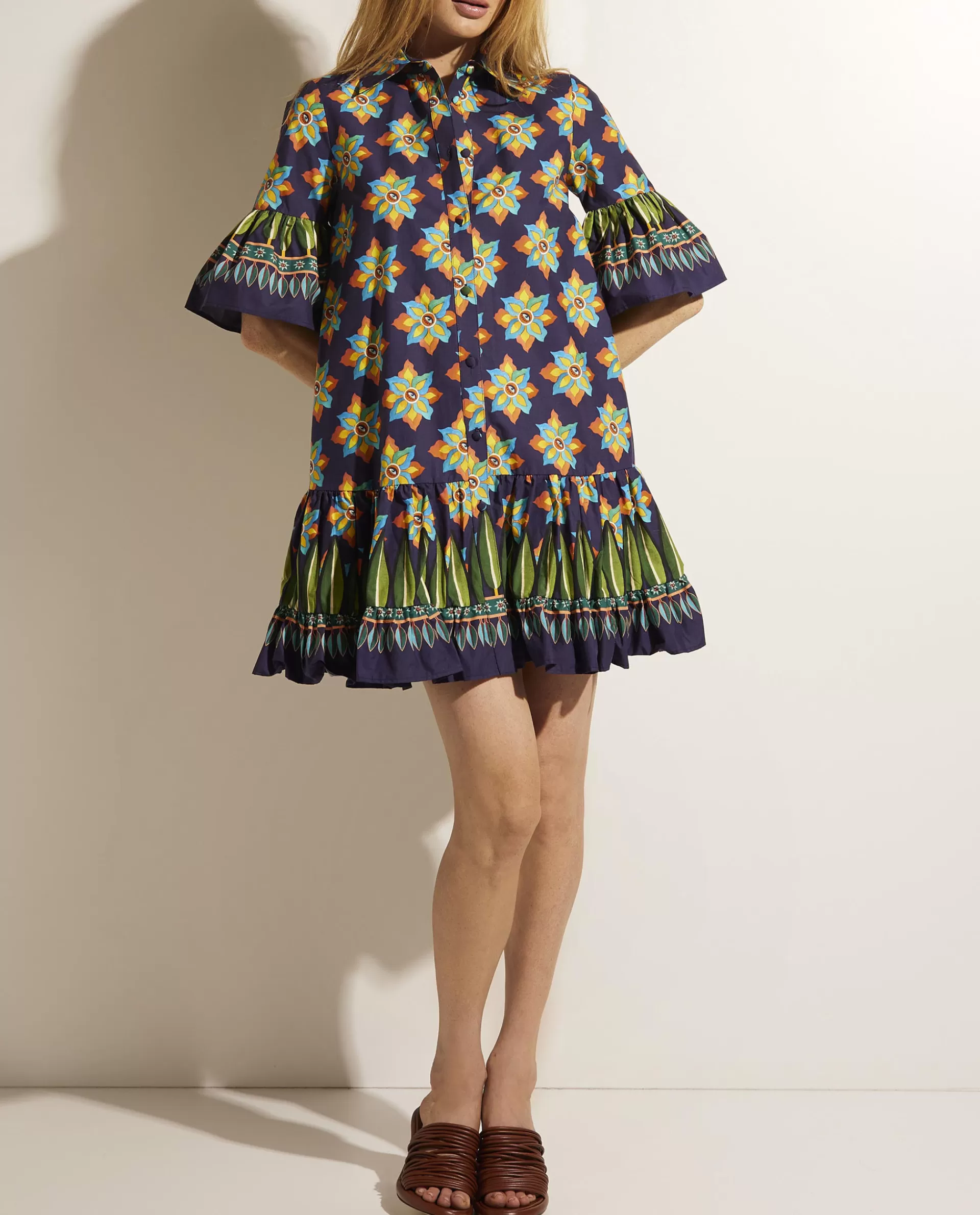 Fashion Poplin Katoenen Jurk Vrouwen Jurken