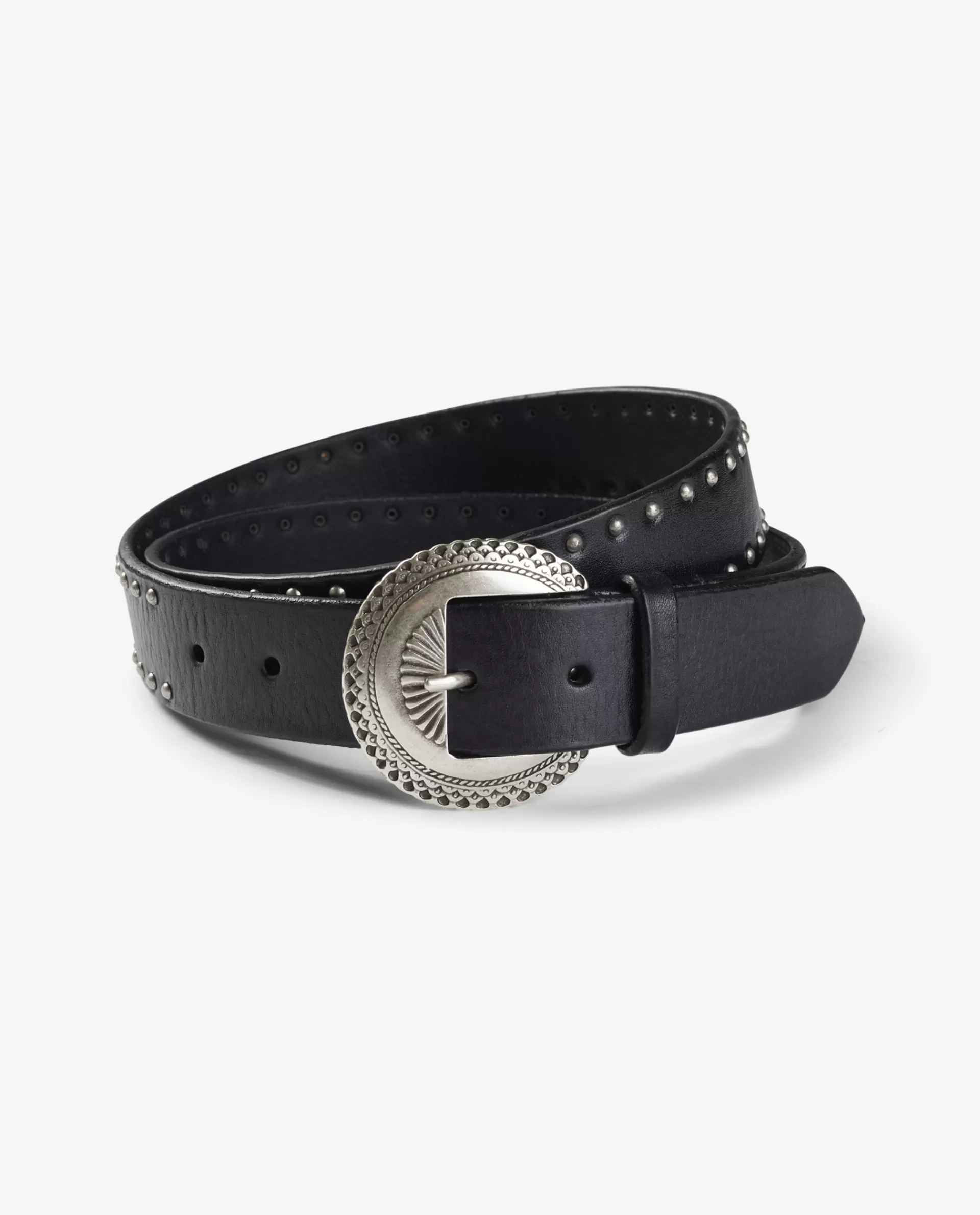 Hot Ranch Leren Riem Met Studs Mannen Riemen