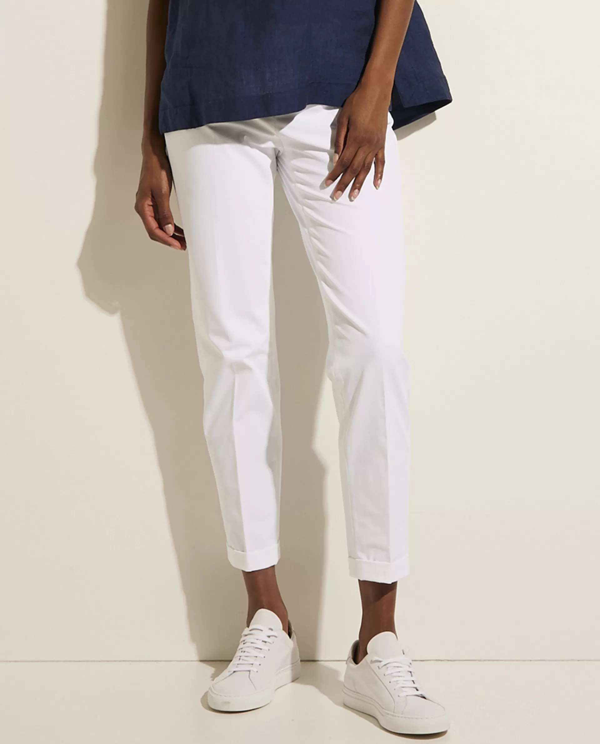 Online Rechte Broek Met Stretch Vrouwen Broeken