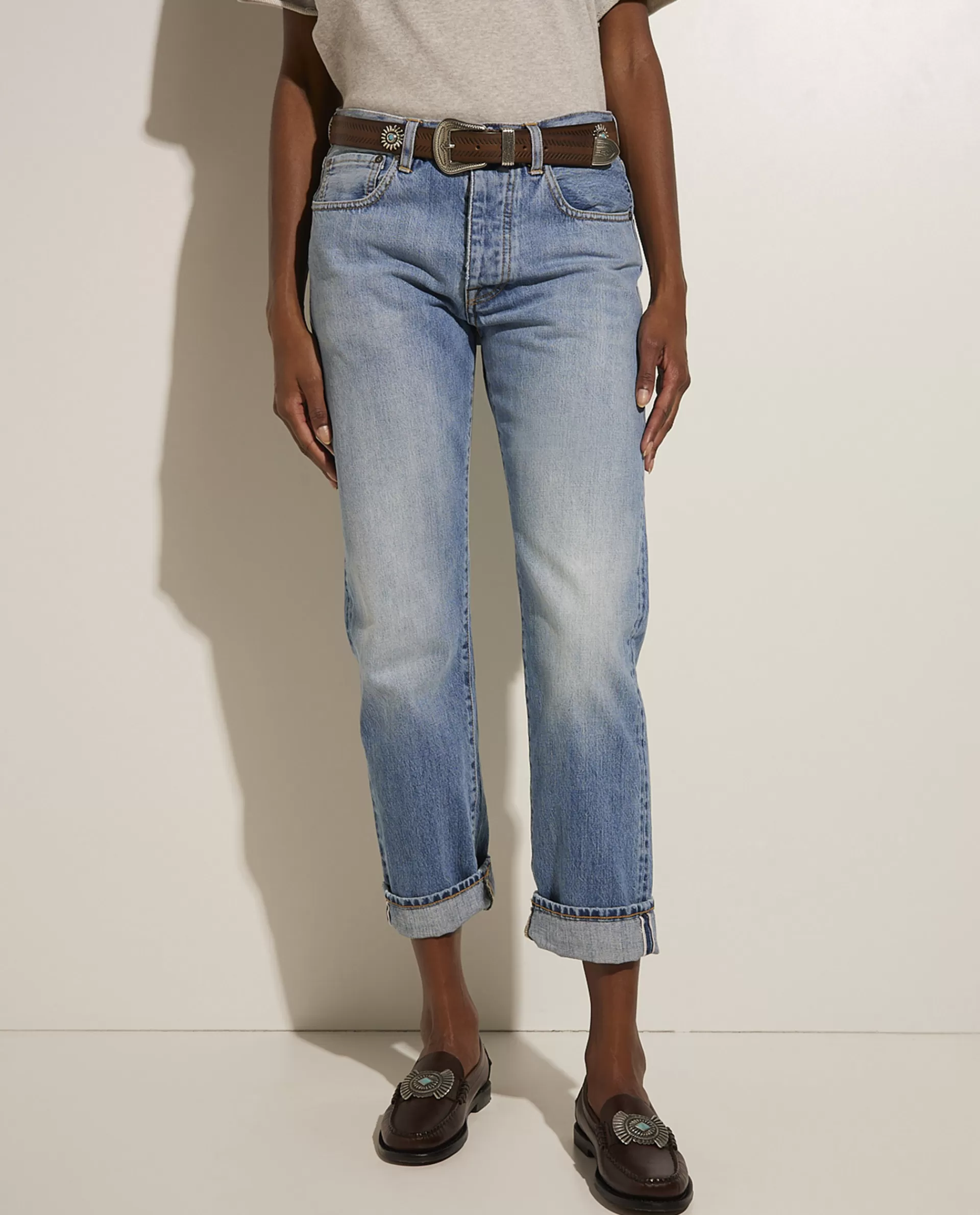 New Rechte Jeans Vrouwen Broeken