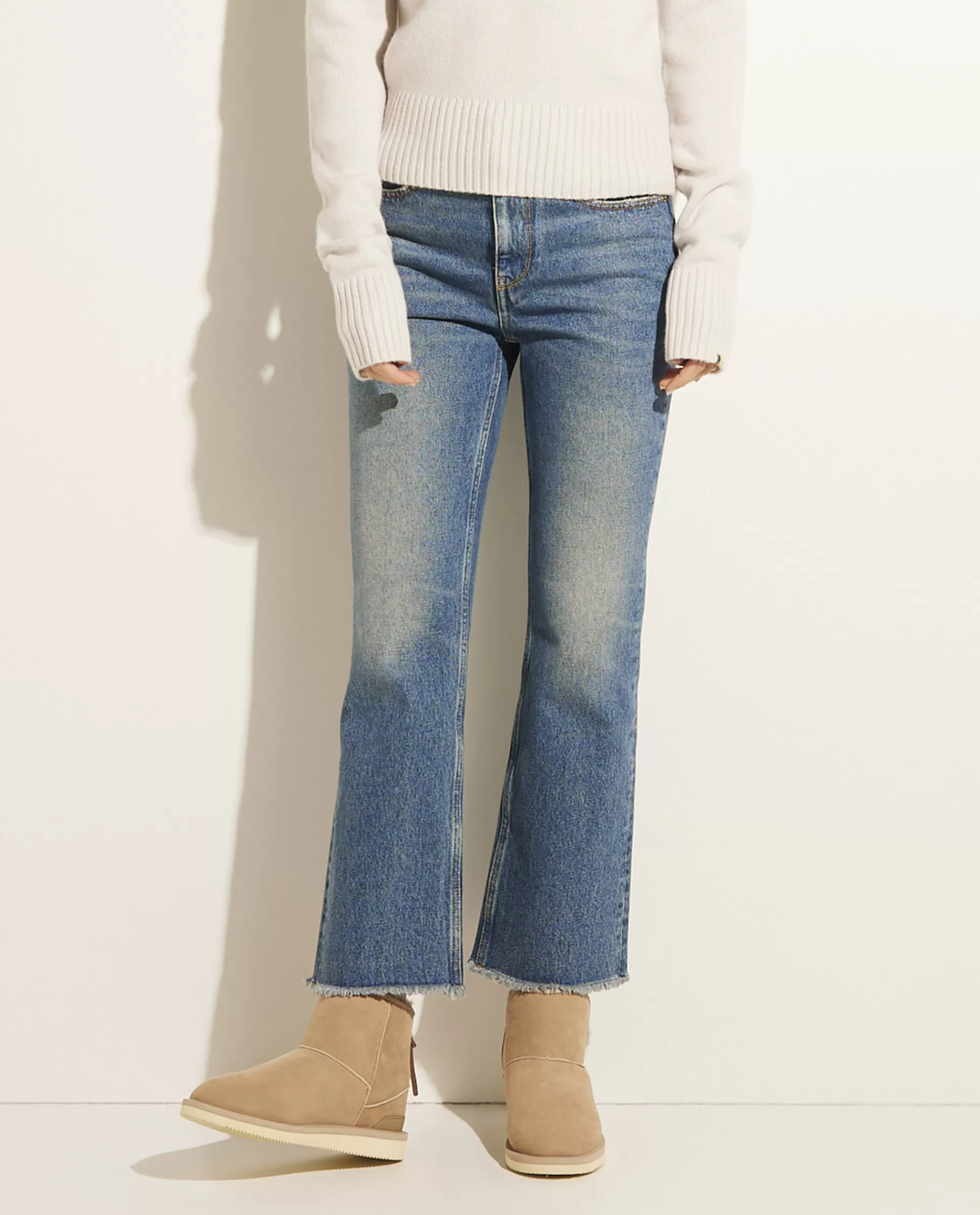 Store Rechte Jeans Vrouwen Broeken