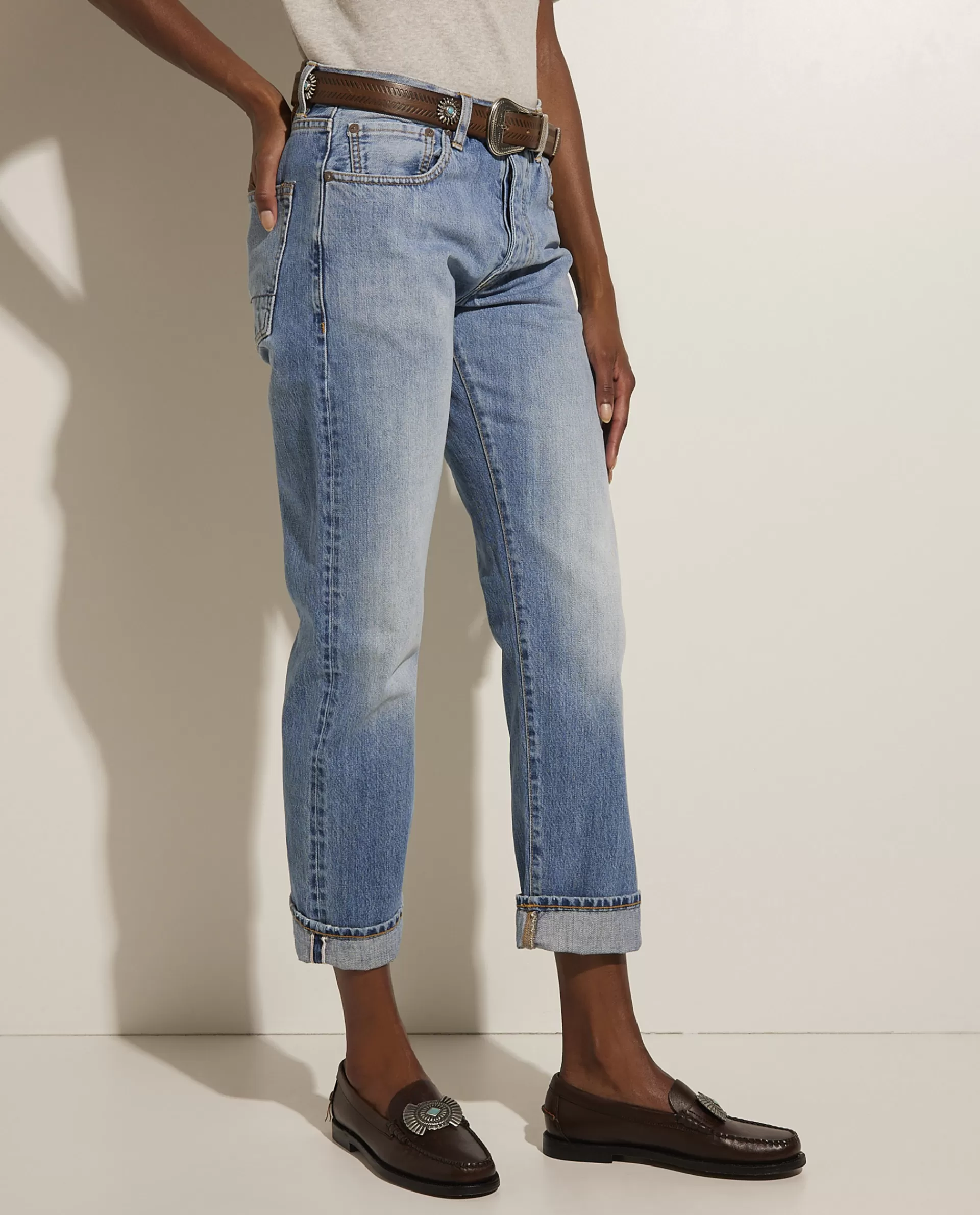 New Rechte Jeans Vrouwen Broeken