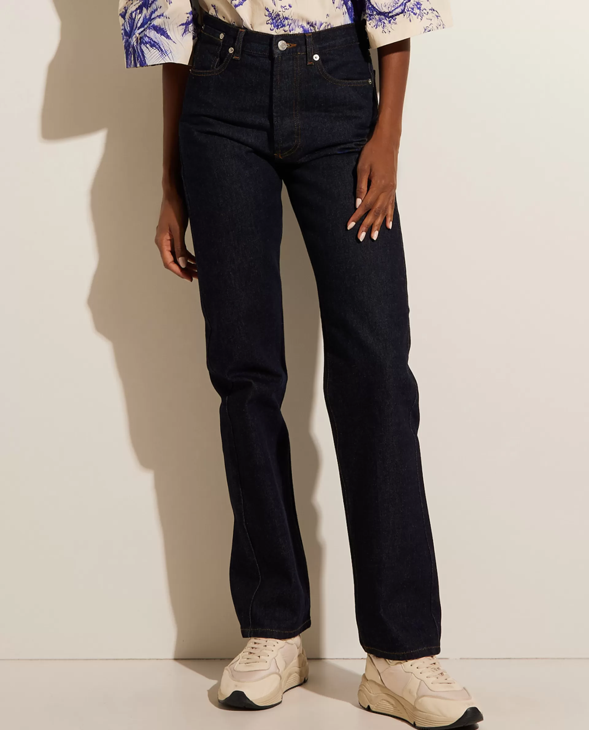 Cheap Rechte Jeans Vrouwen Broeken