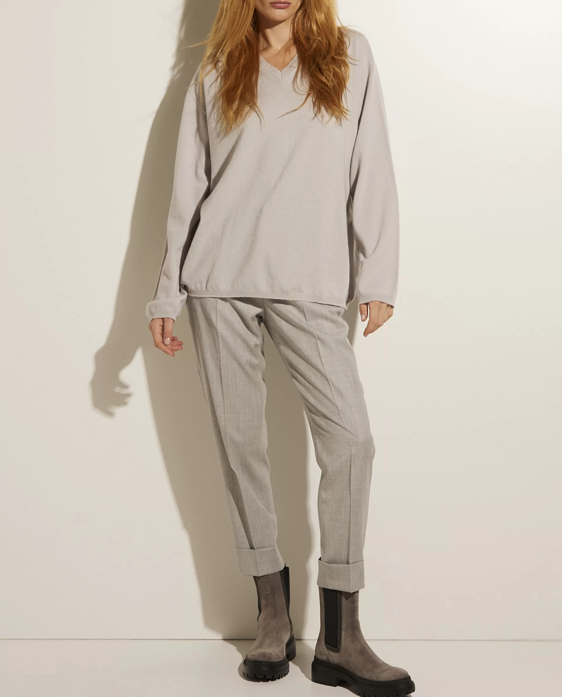 Store Ruime Cashmere Sweater Vrouwen Knitwear