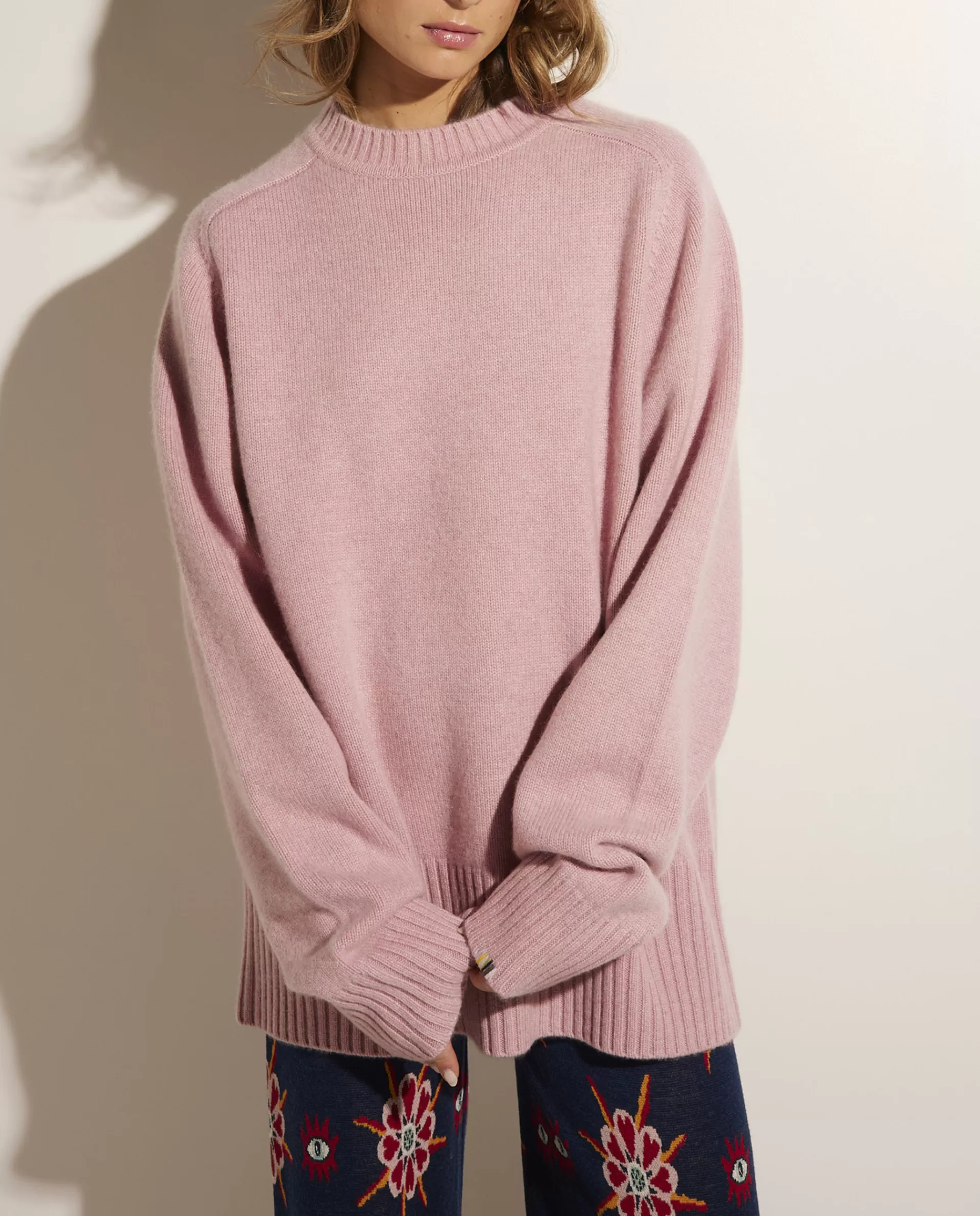 Outlet Ruime Cashmere Sweater Vrouwen Knitwear