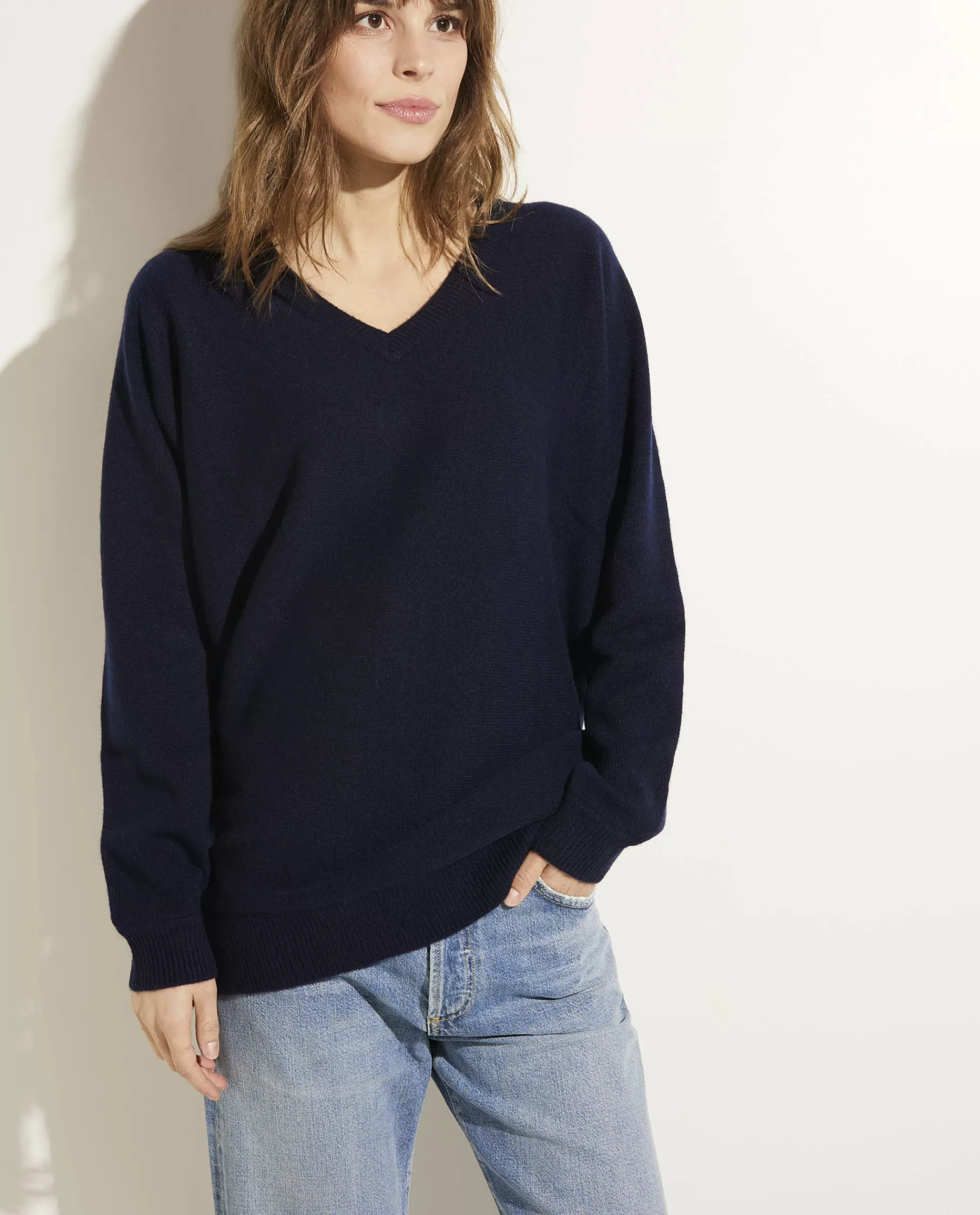 Shop Ruime Cashmere Trui Vrouwen Knitwear