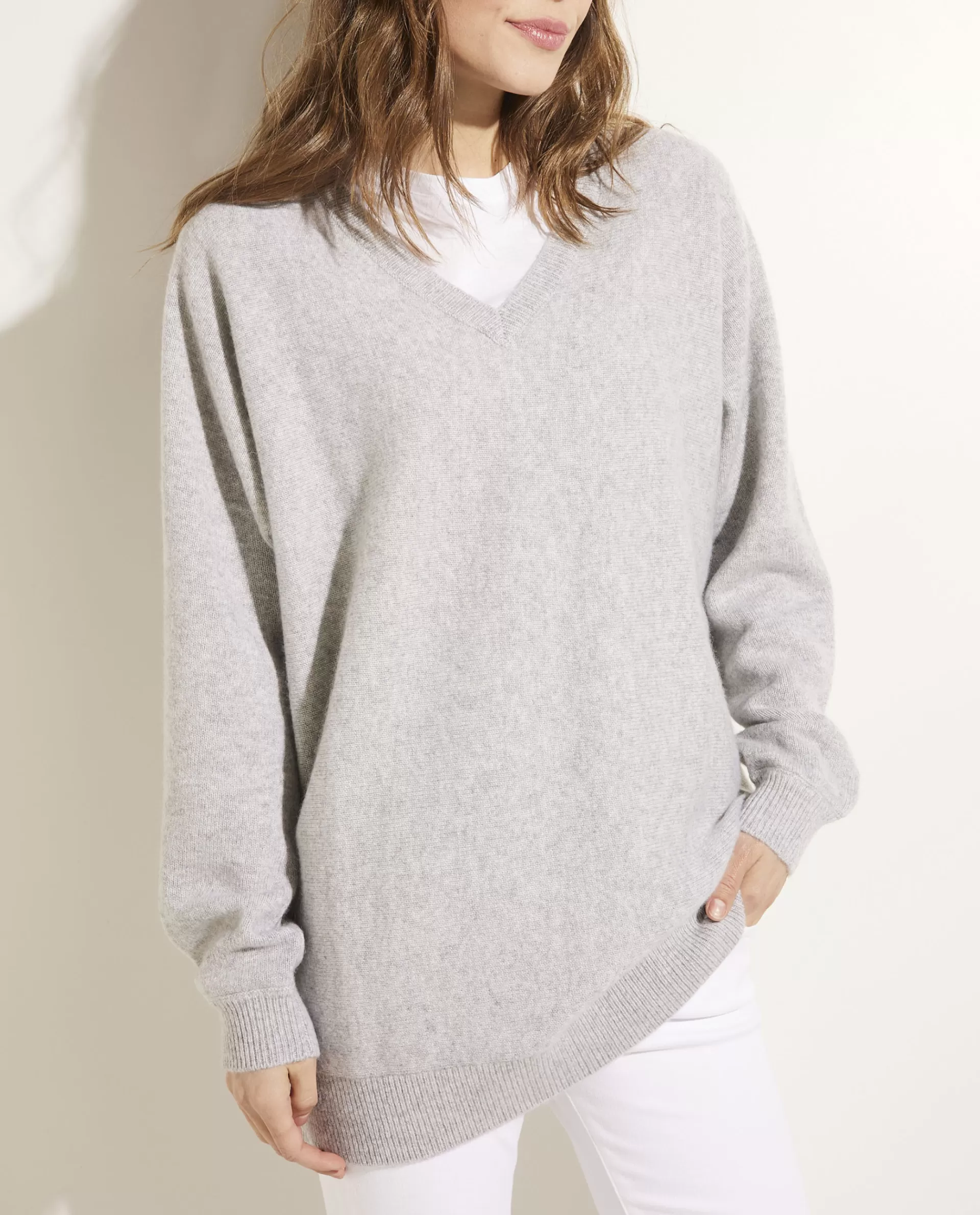 Best Sale Ruime Cashmere Trui Vrouwen Knitwear