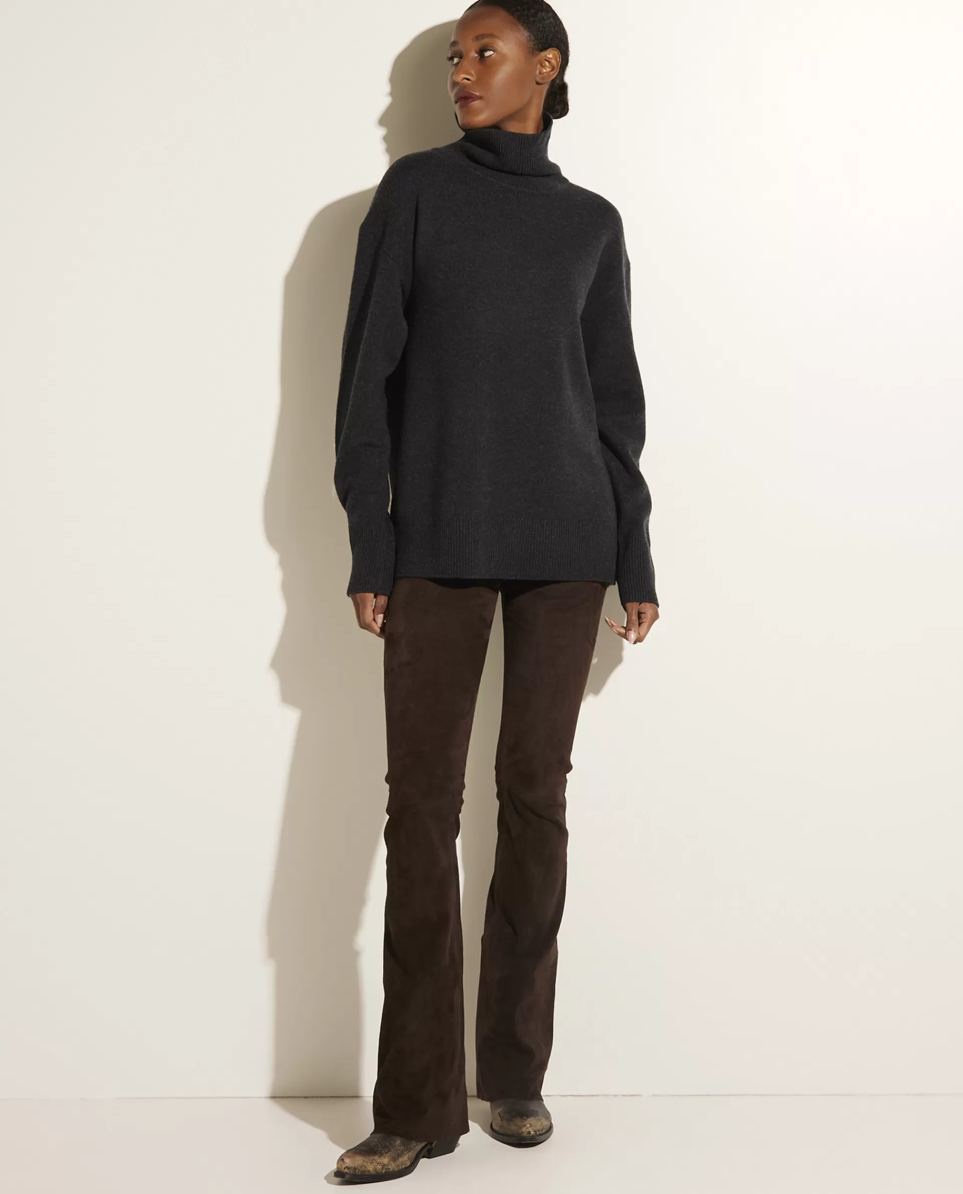 Outlet Ruime Wollen Coltrui Vrouwen Knitwear
