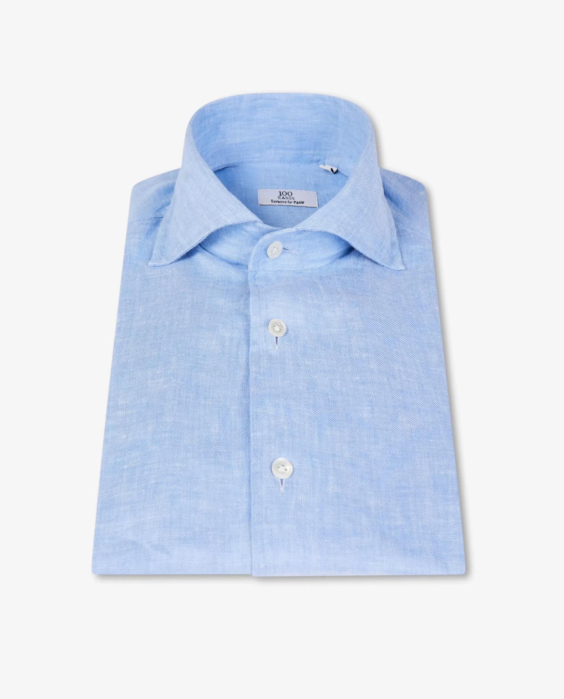 Flash Sale Shirt Met Schillerkraag Mannen Shirts