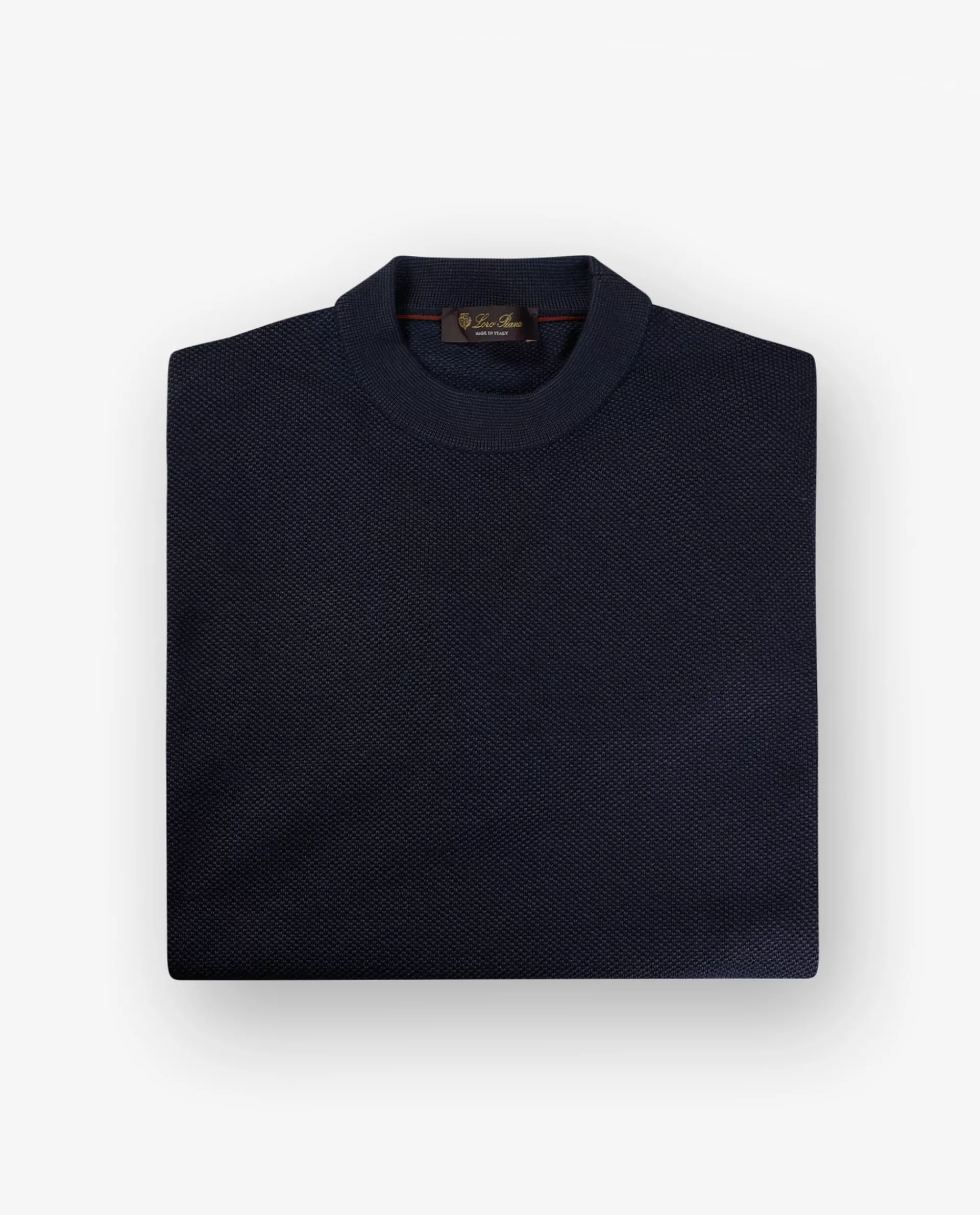 Cheap Silk Cashmere Girocollo Ribble Sweater Mannen Knitwear