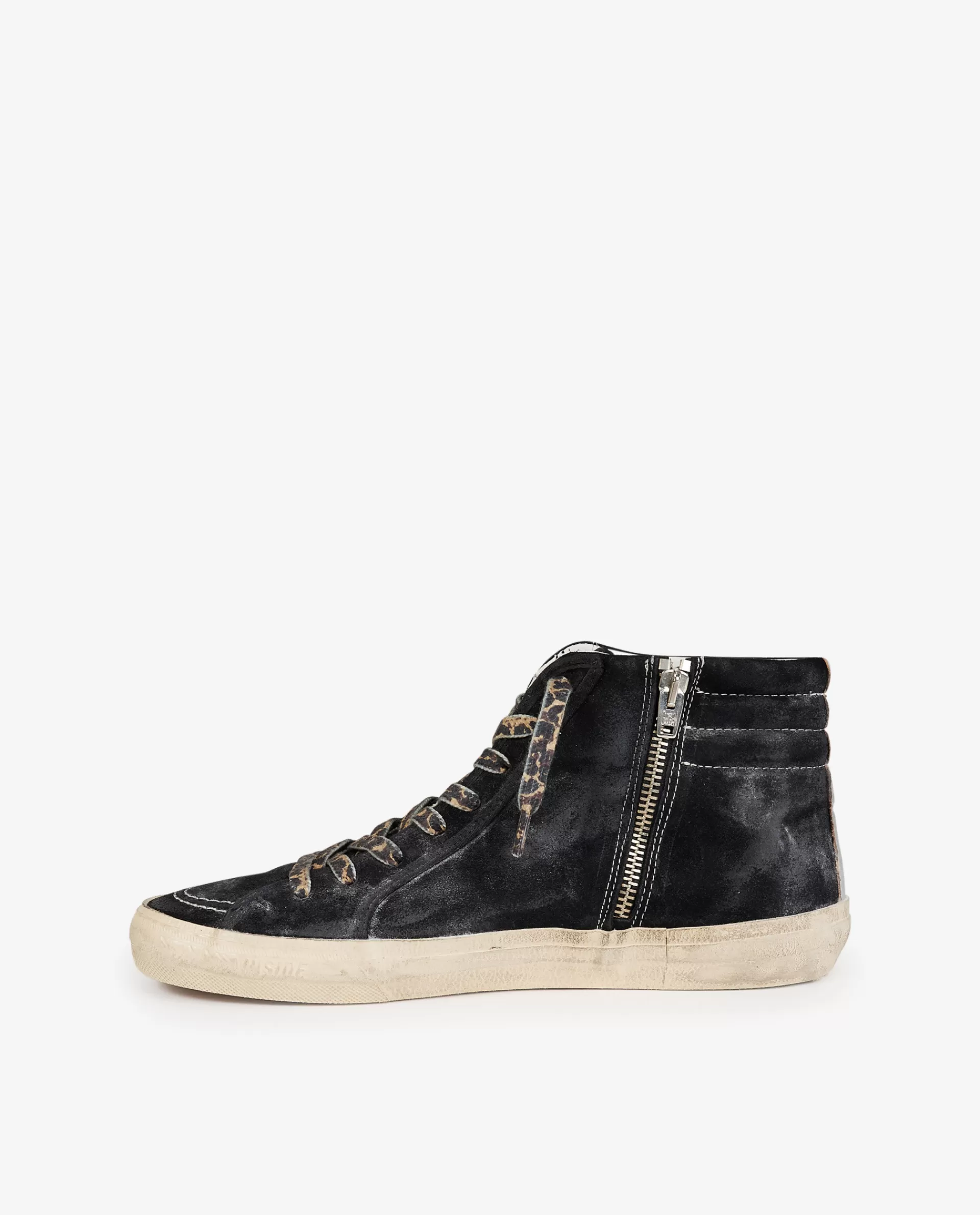 Cheap Slide Leren Sneakers Vrouwen Schoenen