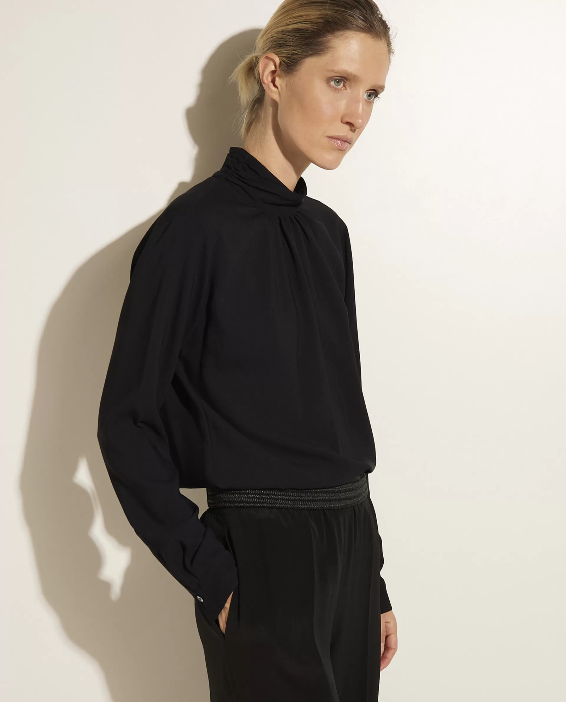 Best Soepele Blouse Met Col Vrouwen Blouses