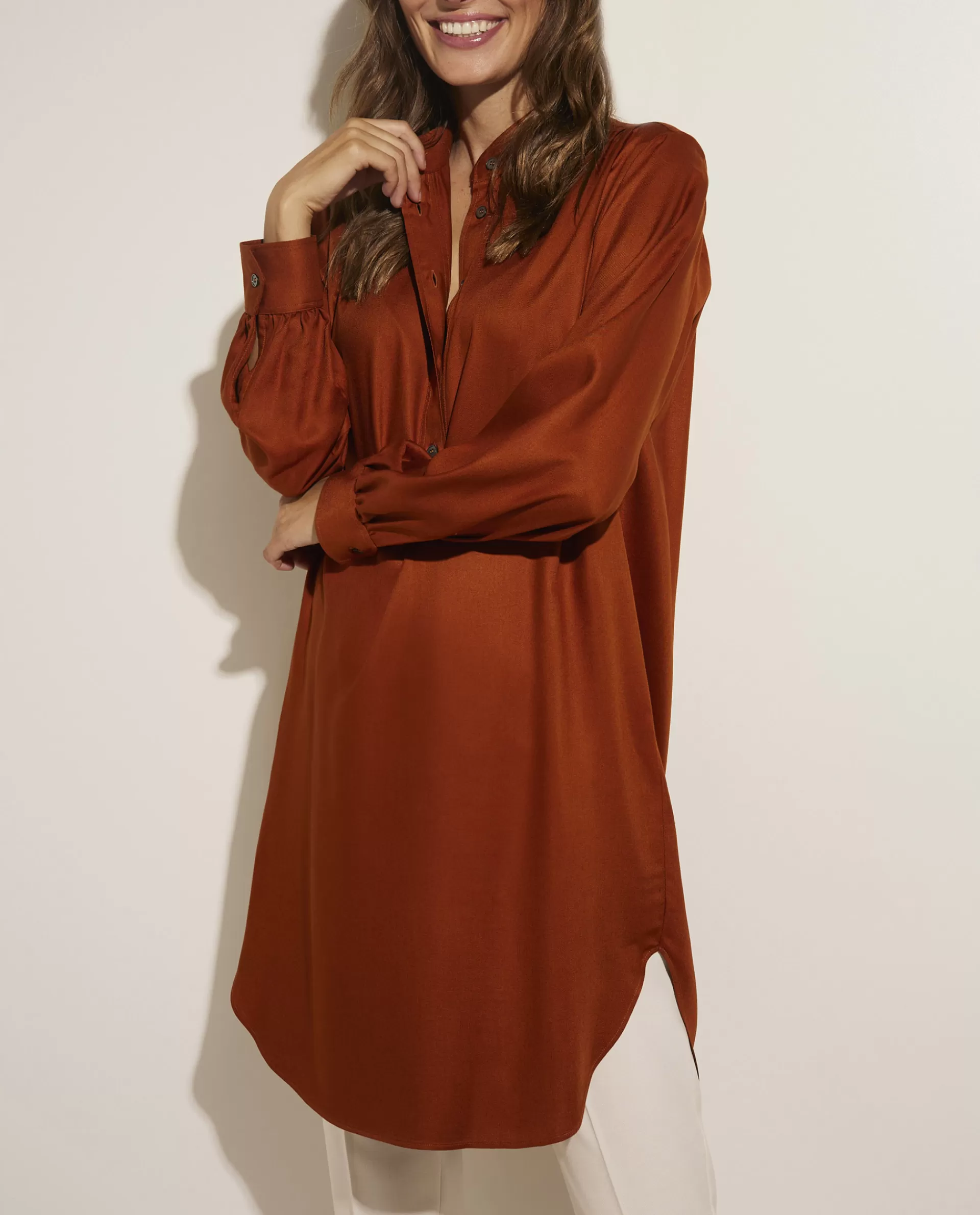 Cheap Soepele Blousejurk Vrouwen Jurken