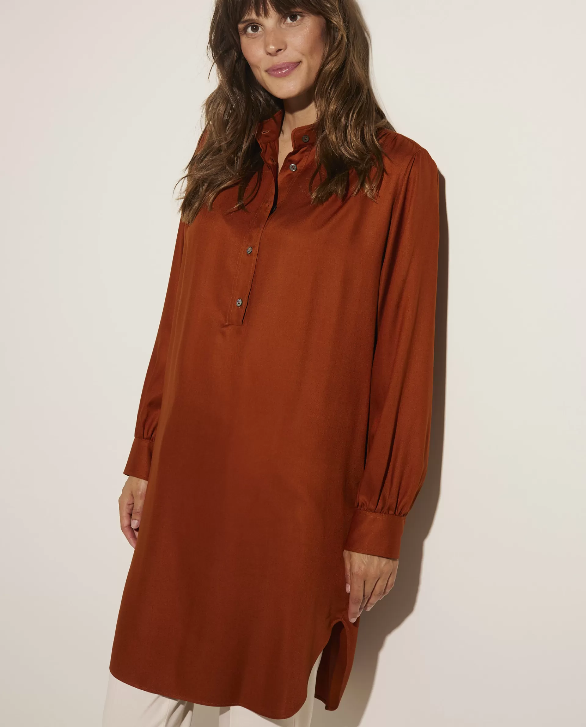 Cheap Soepele Blousejurk Vrouwen Jurken