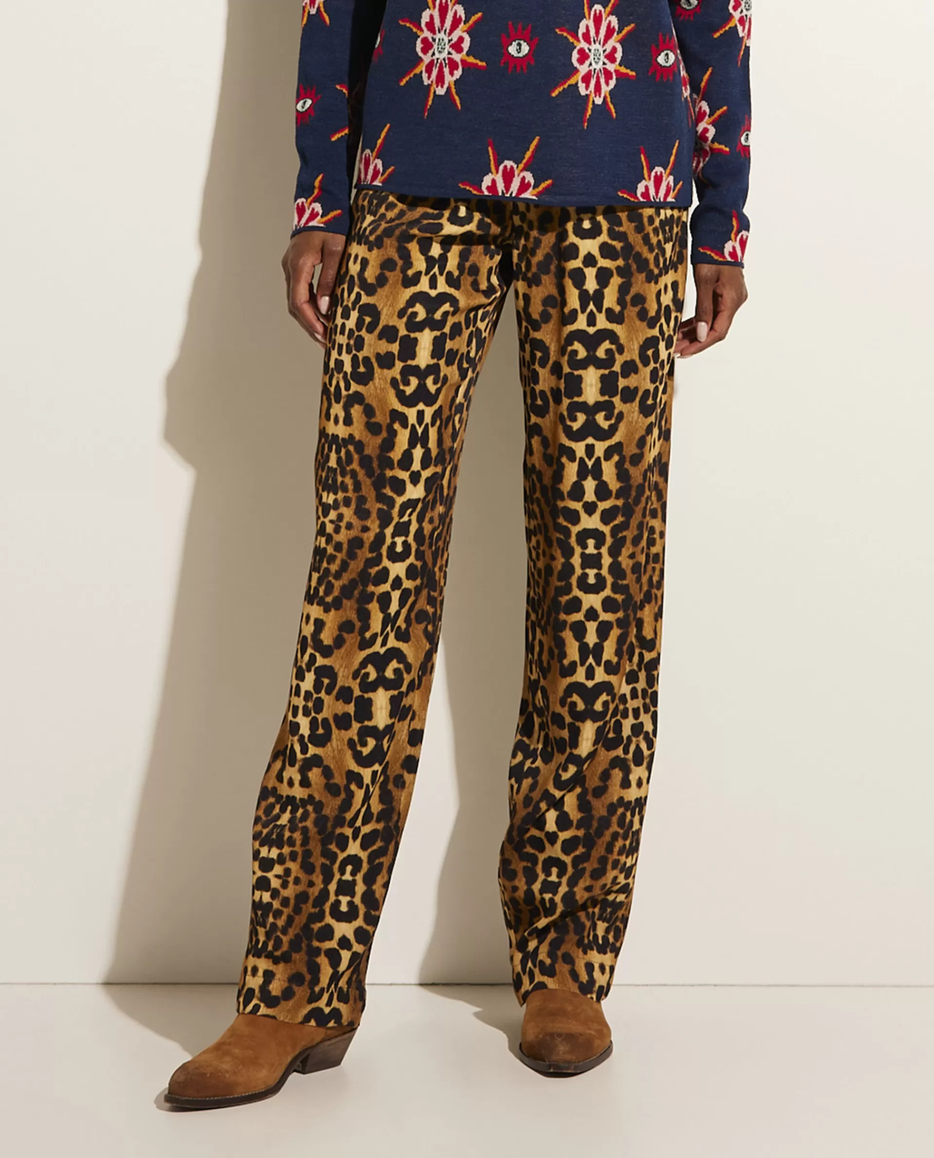 Best Soepele Broek Met Print Vrouwen Broeken