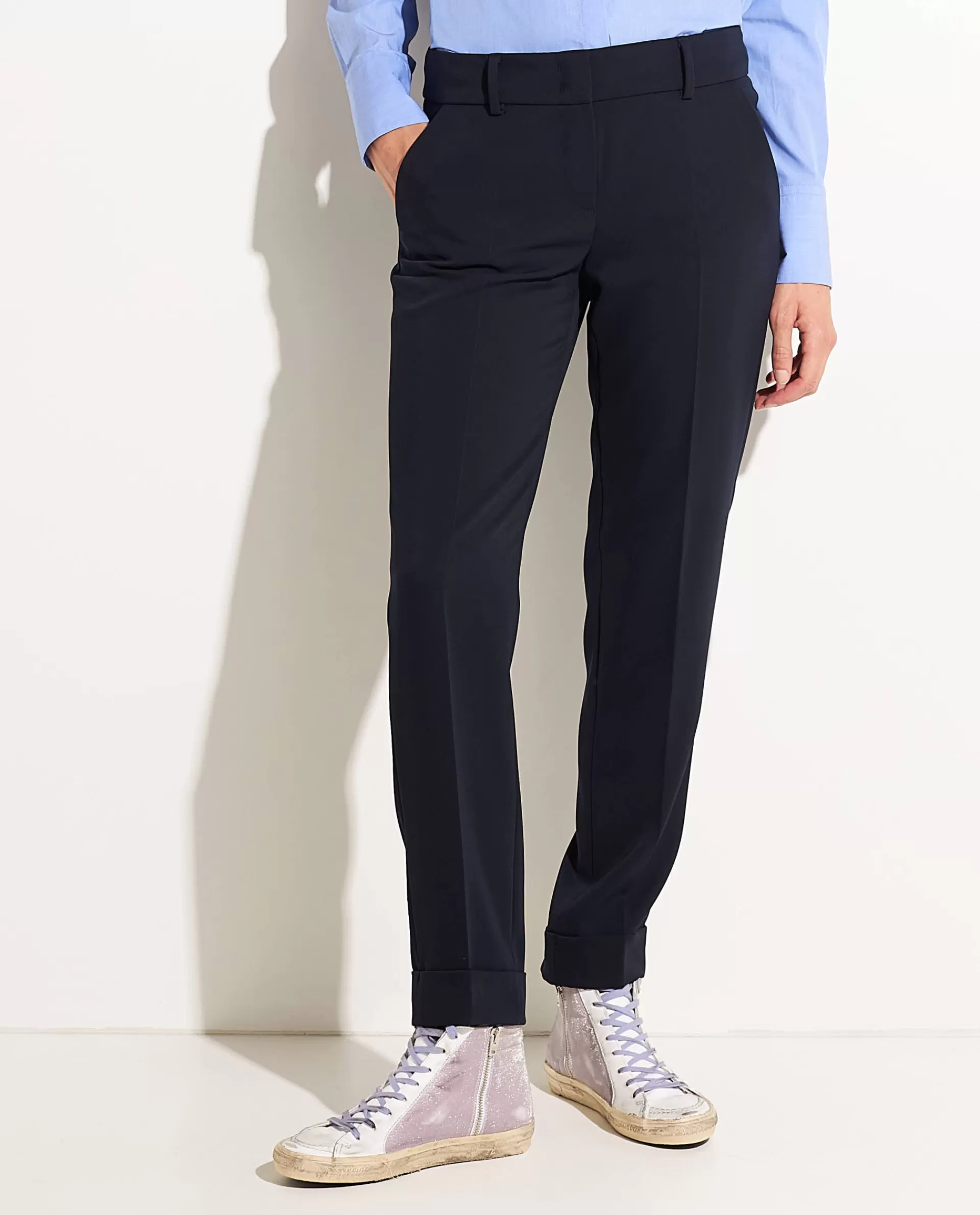 Best Sale Soepele Polyester Pantalon Vrouwen Broeken