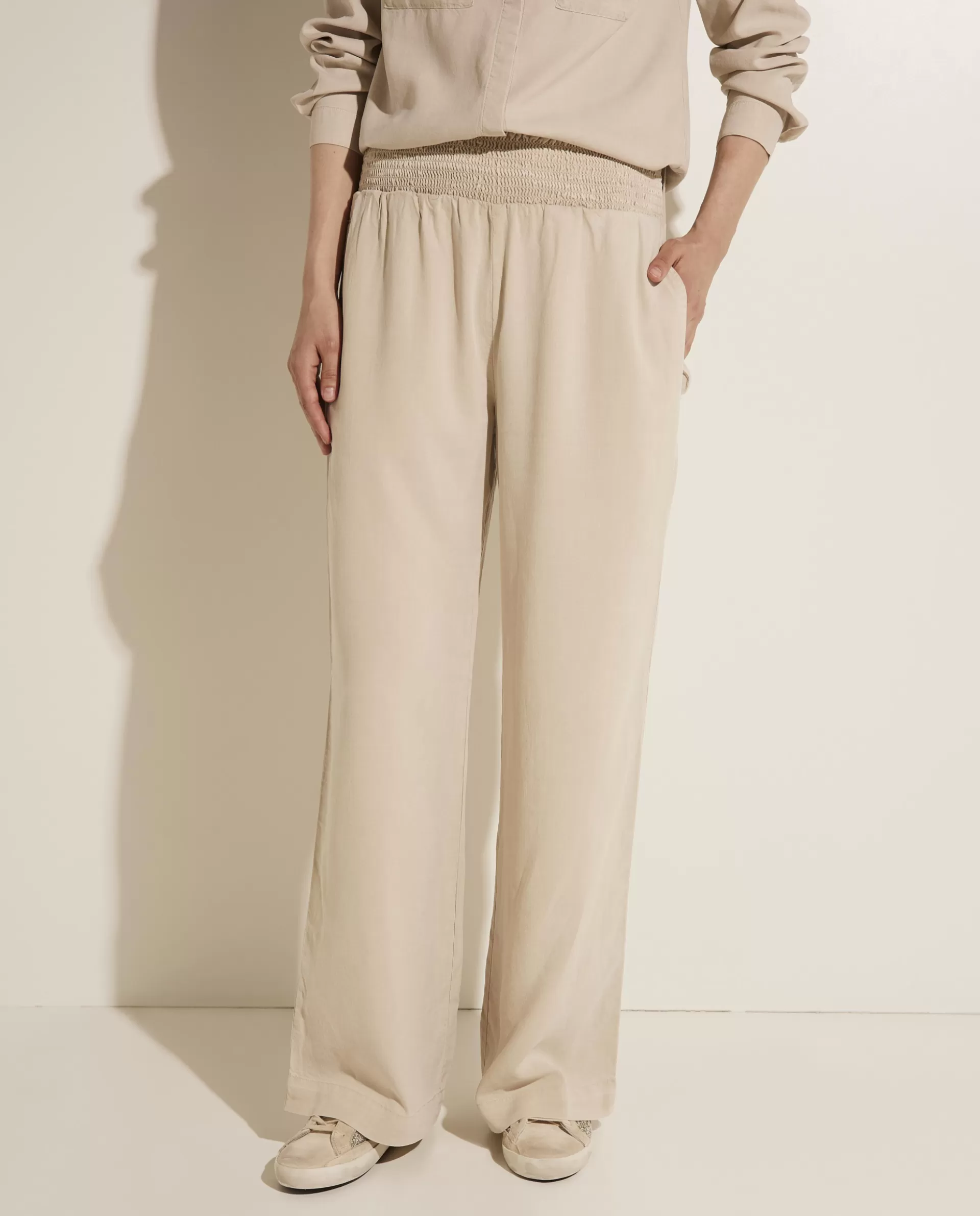 New Soepele Wijde Broek Vrouwen Broeken