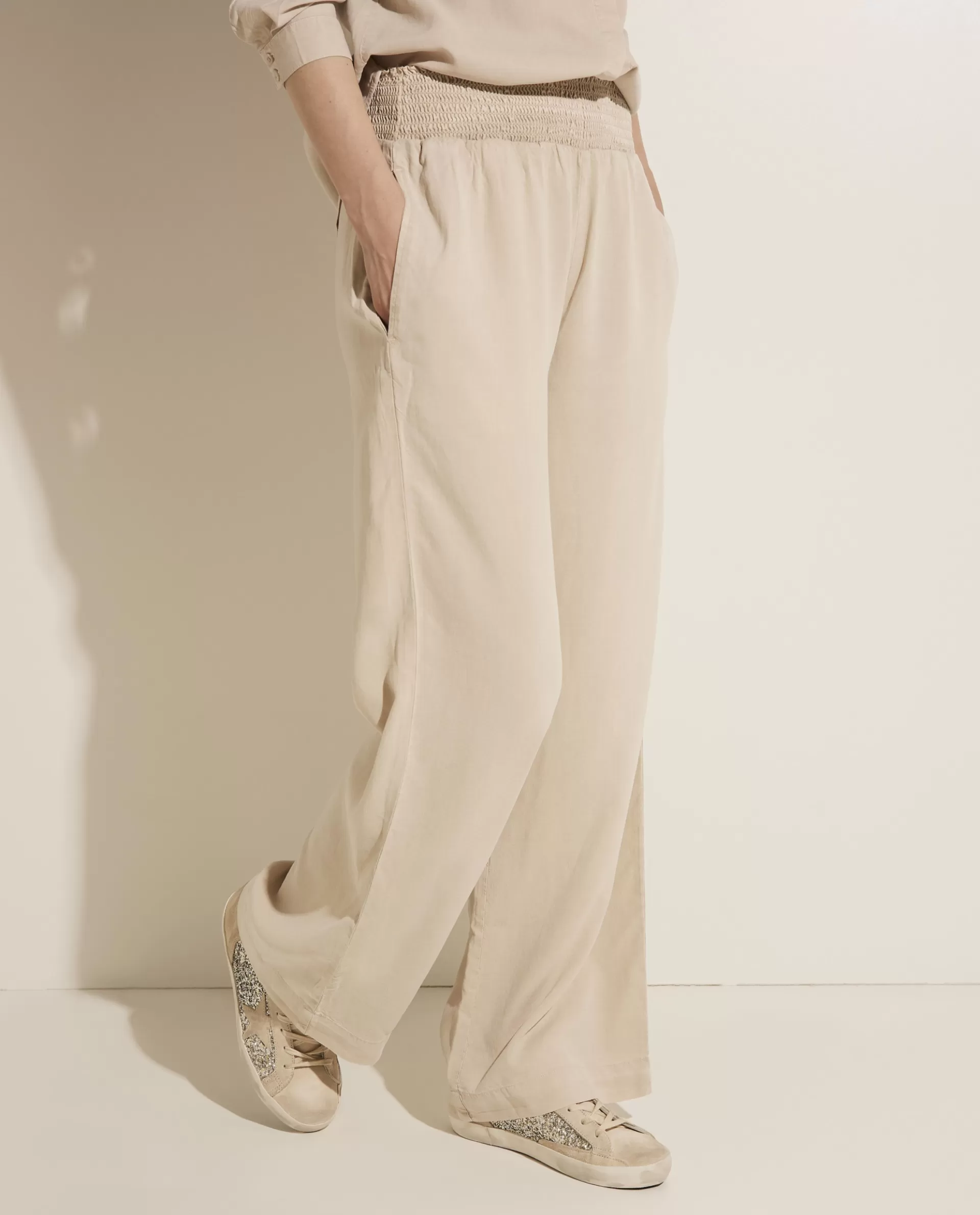 New Soepele Wijde Broek Vrouwen Broeken