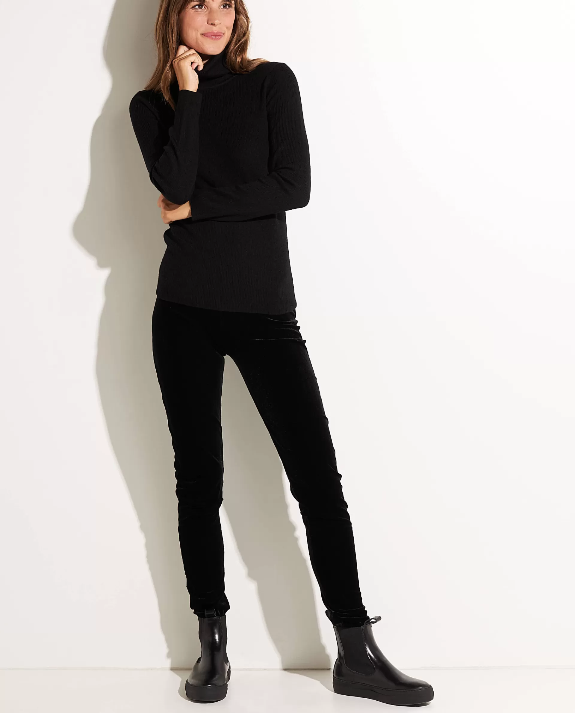 Fashion Stretch-Fluwelen Legging Vrouwen Broeken
