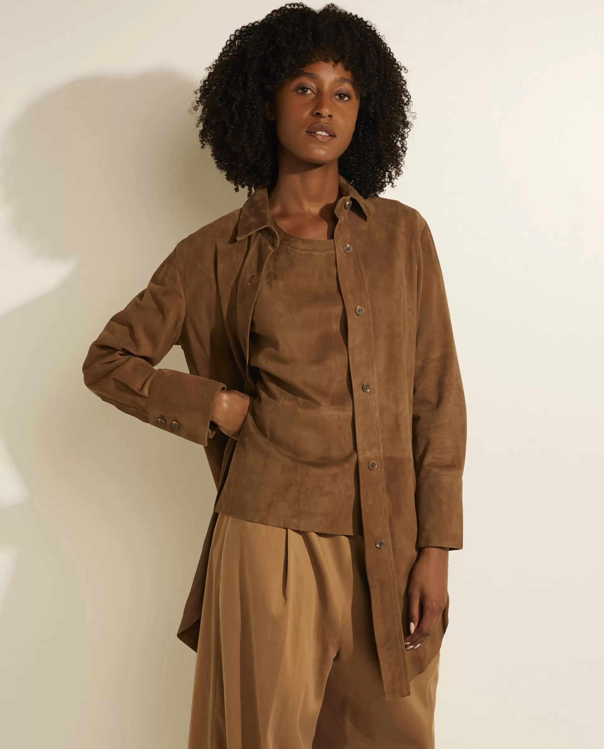 Discount Suede Blouse Vrouwen Blouses