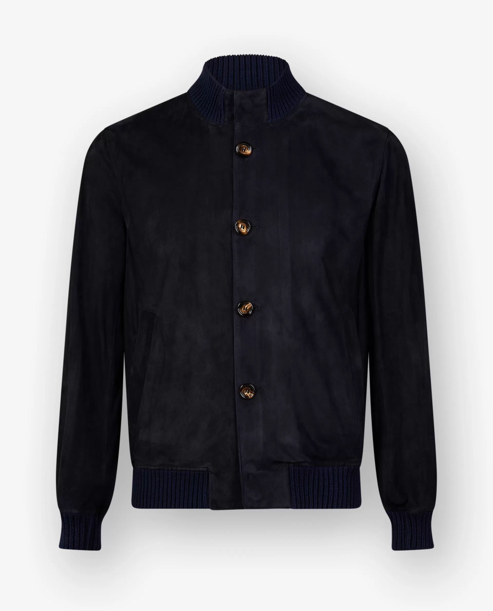 Discount Suede Bomber Mannen Jassen