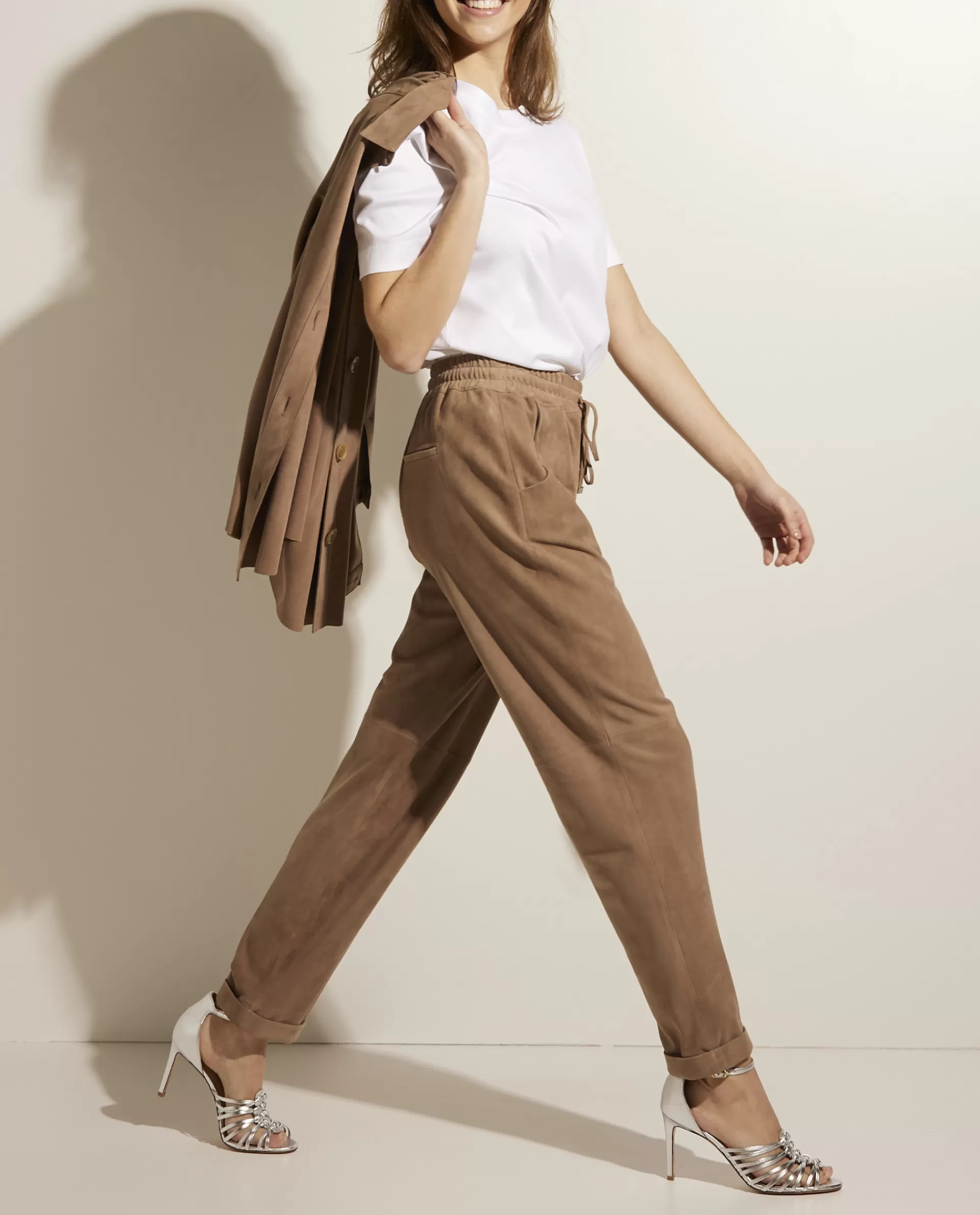 Hot Suede Broek Vrouwen Broeken