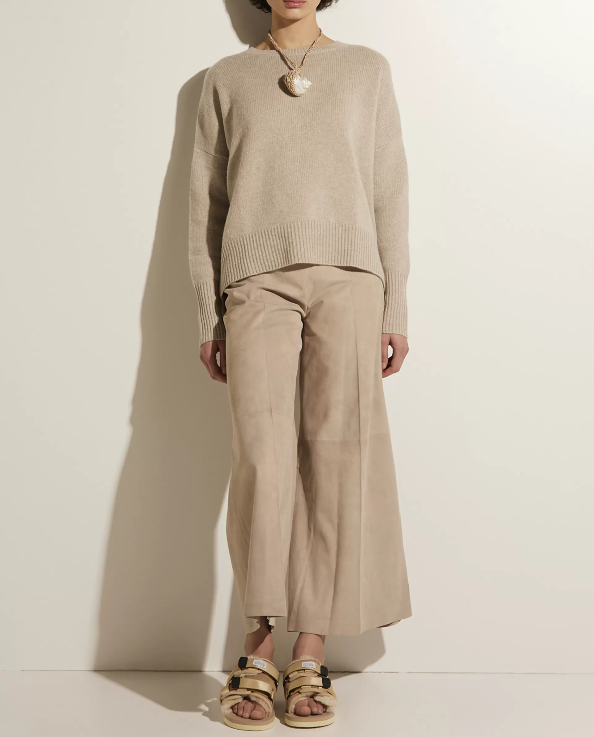 Online Suede Broek Vrouwen Broeken