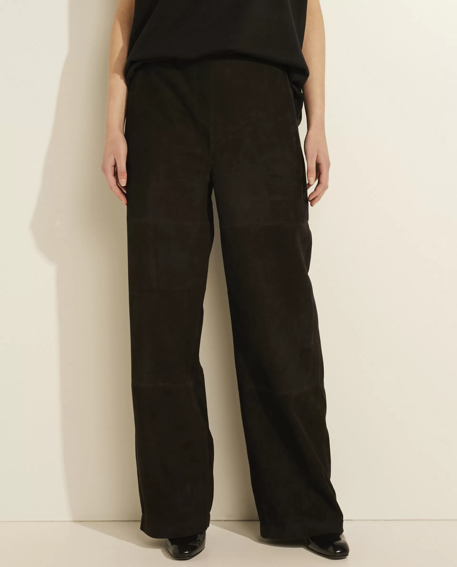New Suede Broek Vrouwen Broeken