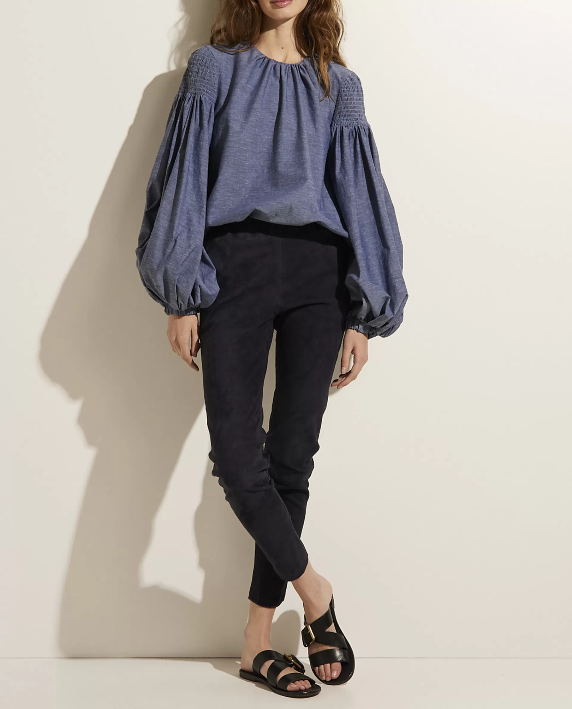 Shop Suede Broek Vrouwen Broeken
