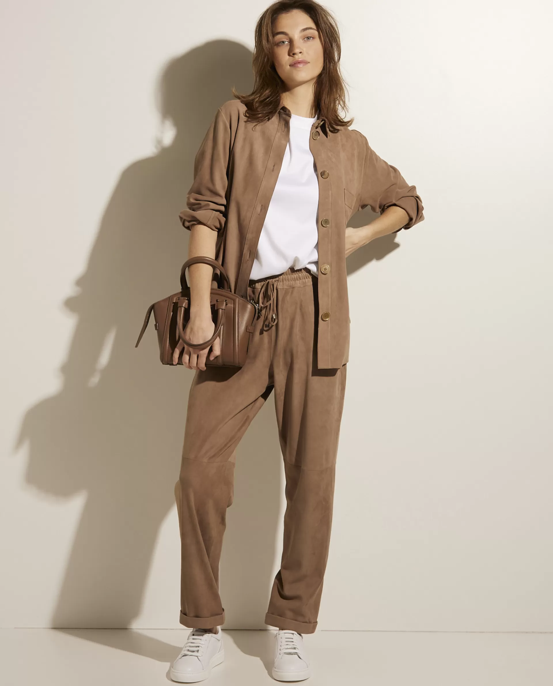 Hot Suede Broek Vrouwen Broeken