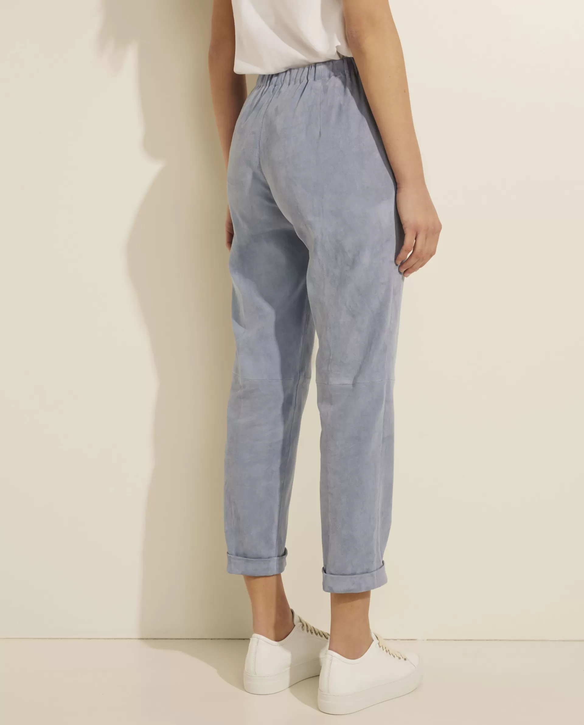 Clearance Suede Broek Vrouwen Broeken