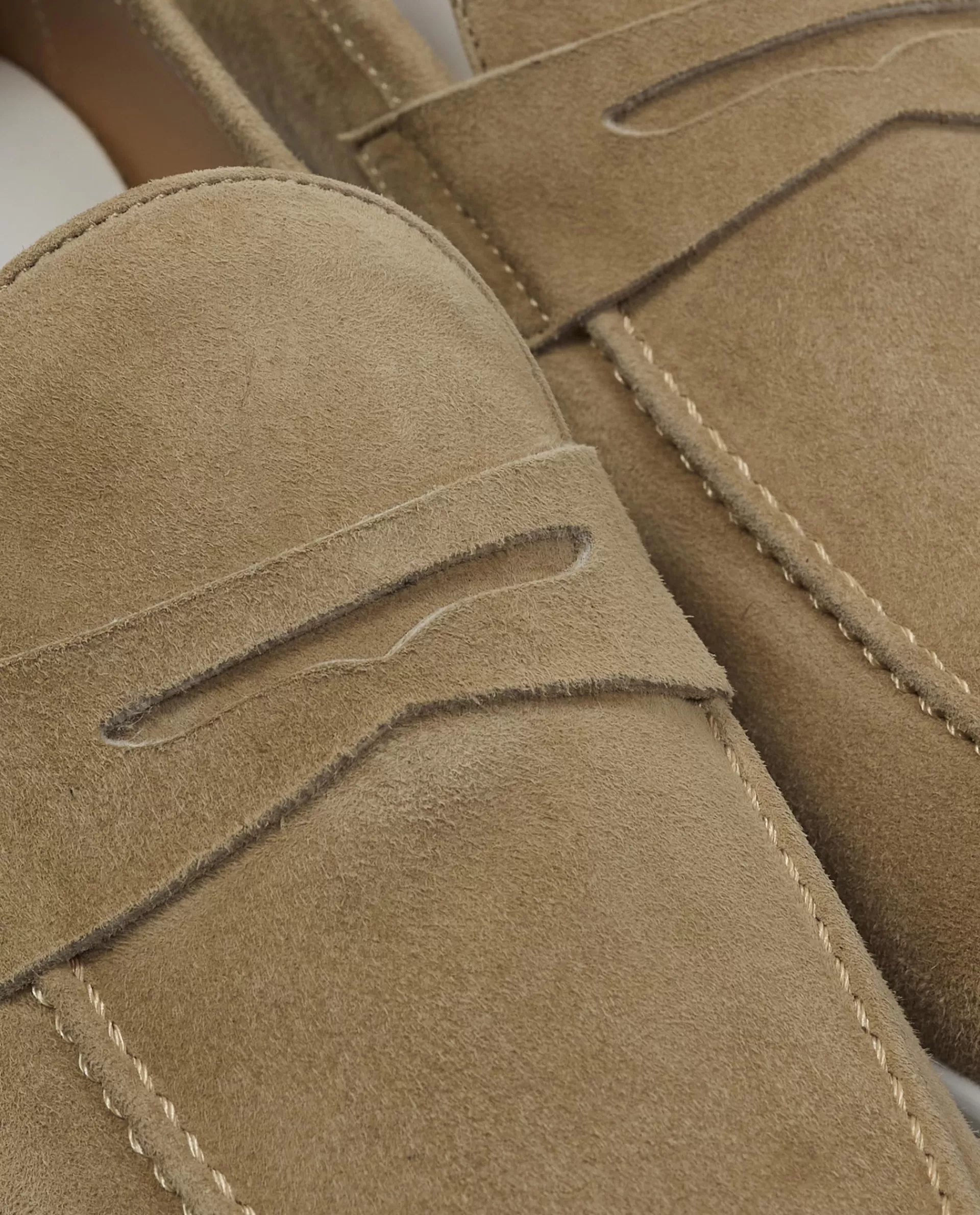 Discount Suede Instappers Mannen Schoenen