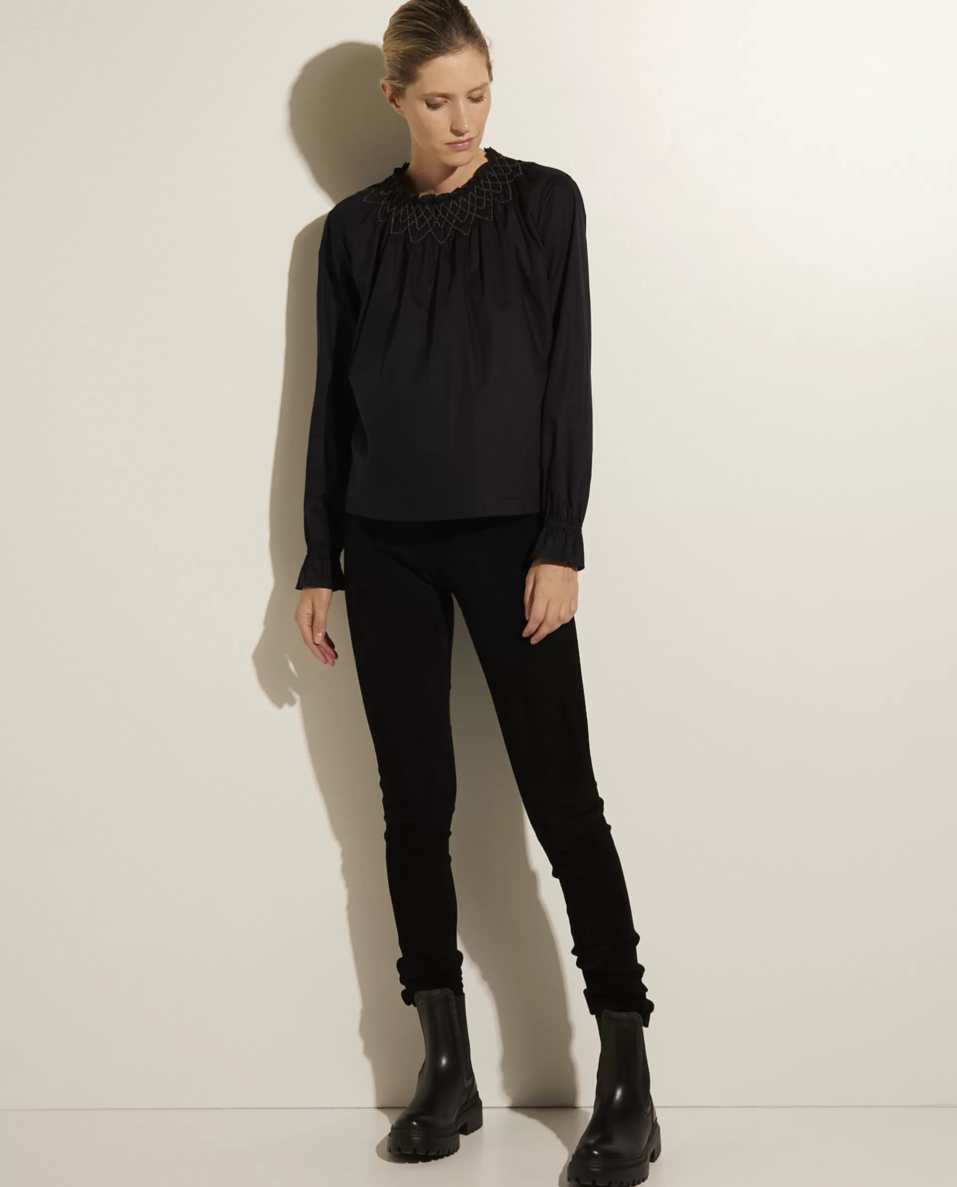 New Suede Legging Met Stretch Vrouwen Broeken