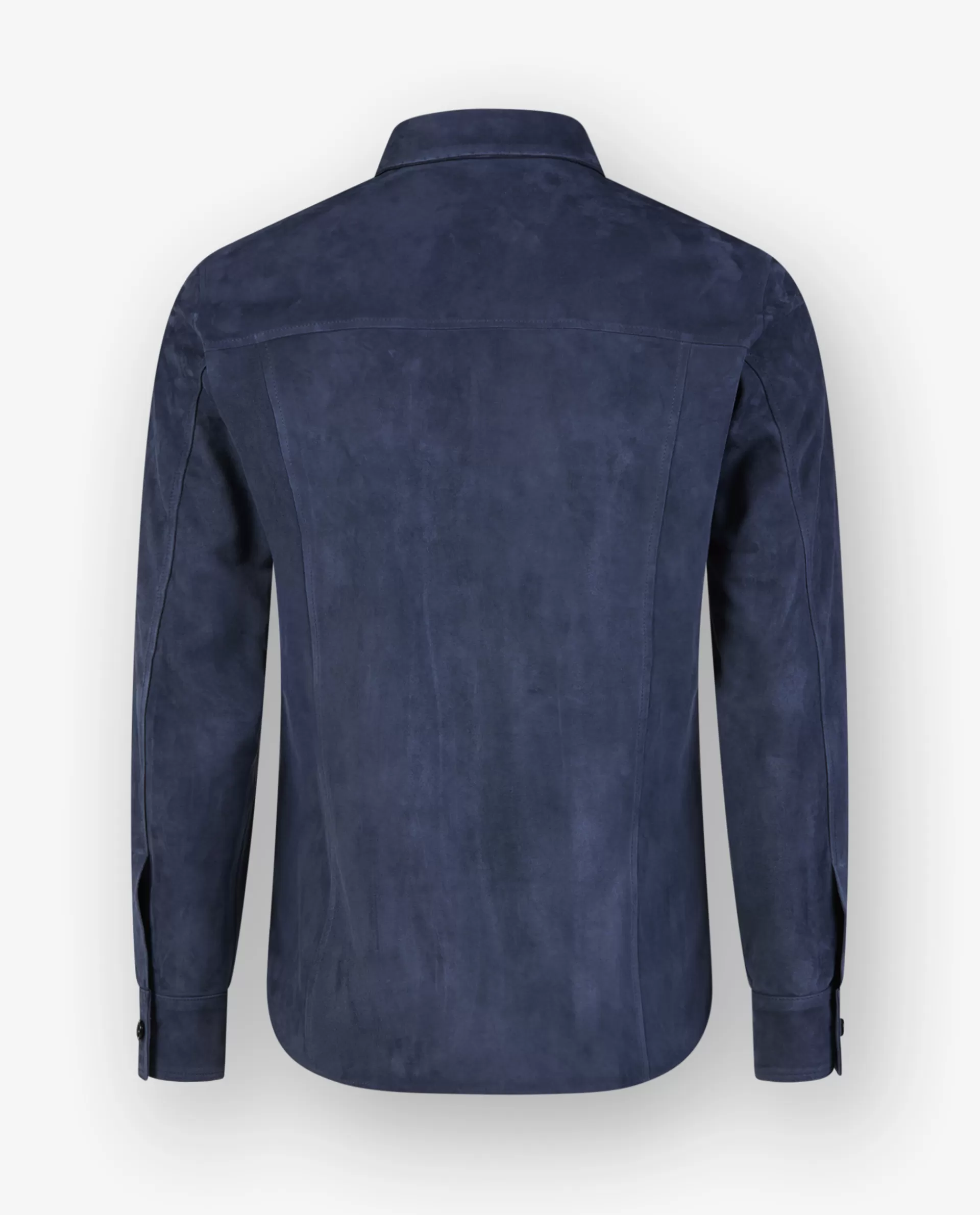 Store Suede Overshirt Mannen Jassen