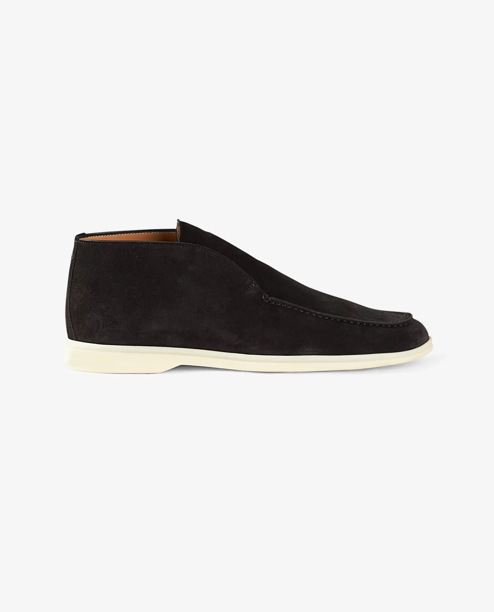 Clearance Suede Polacchino Open Walk Mannen Schoenen
