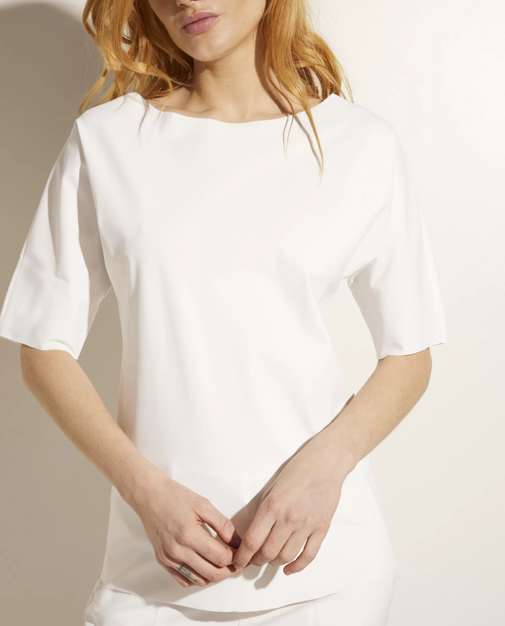 Fashion Top In Stevige Stretch Kwaliteit Vrouwen Tops